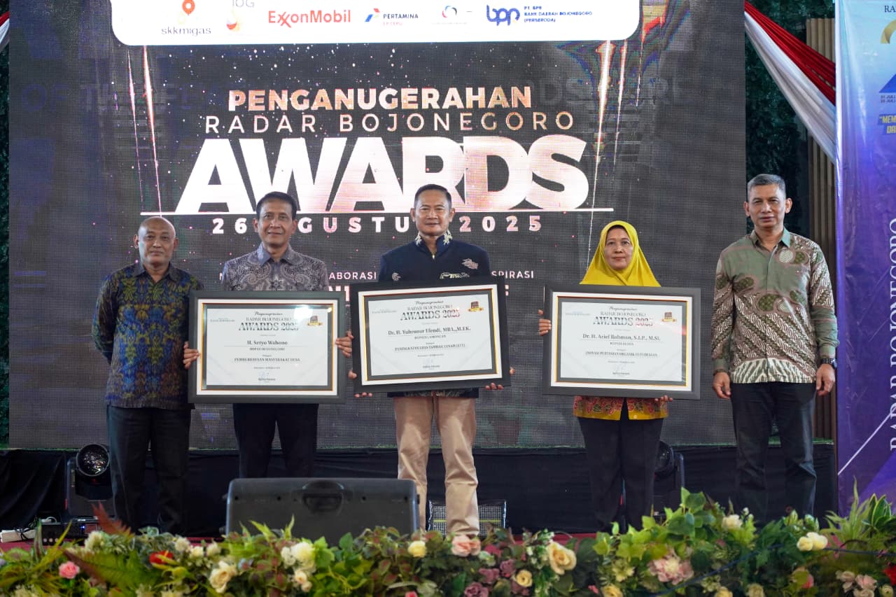 Bojonegoro Raih Penghargaan Kategori Pemberdayaan Masyarakat Desa Dalam Anugerah Desa Inspiratif