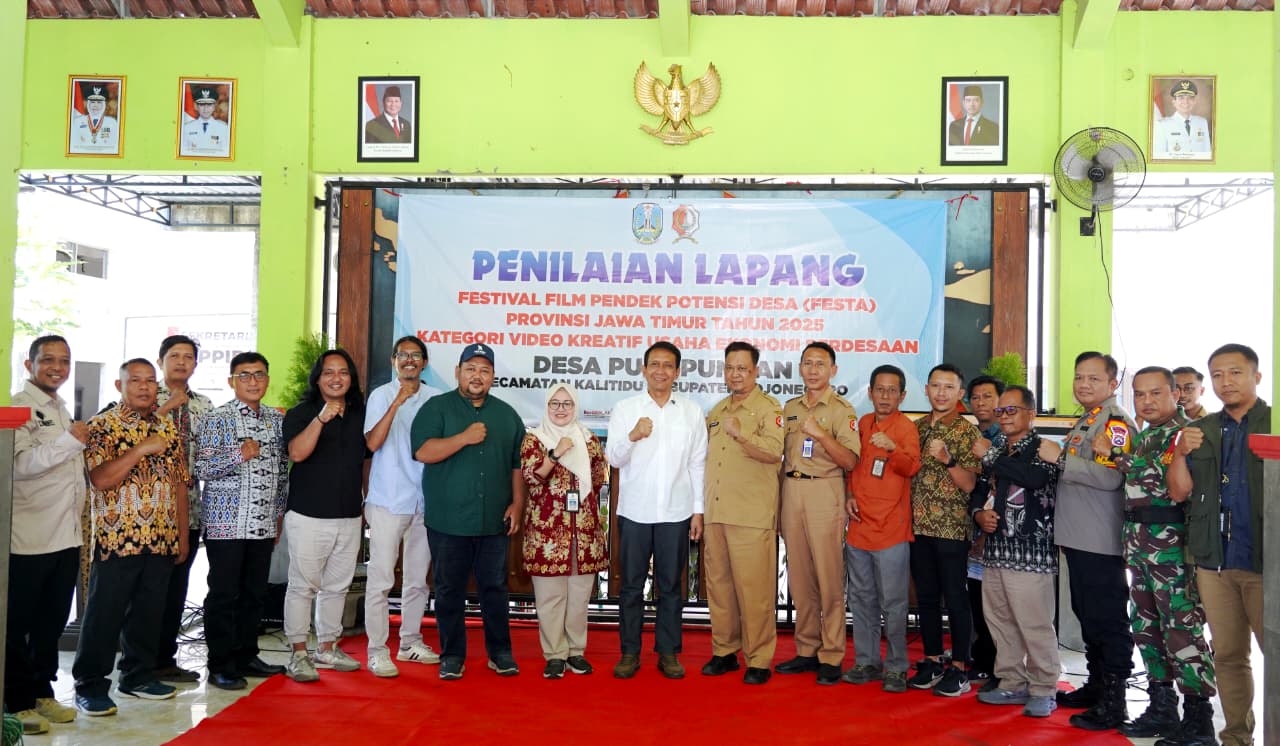 Bupati Ikut Main Film, Desa Pungpungan Masuk 5 Besar Festival Film Pendek Jawa Timur 2025