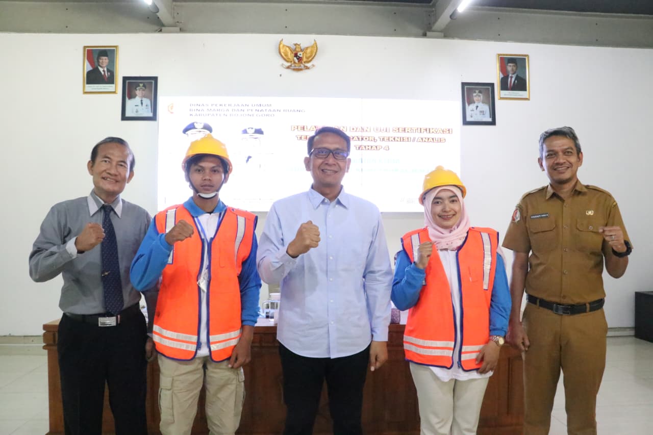 Pemkab Bojonegoro Siapkan SDM Konstruksi Kompeten, Bupati Setyo Wahono Tekankan Pentingnya Sertifikasi