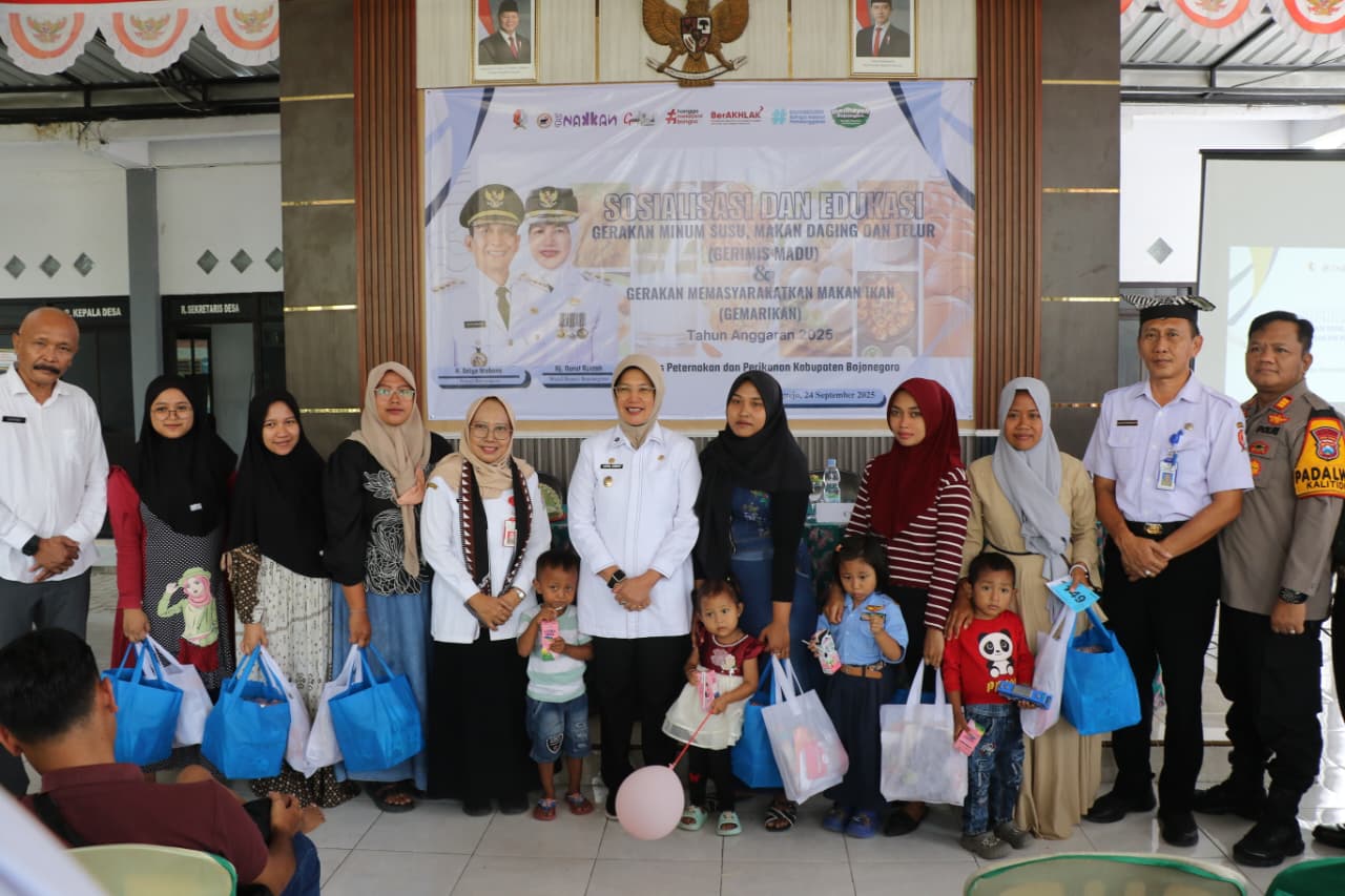 Buka Sosialisasi Gerimis Madu, Wabup Harapkan Muncul Kreasi Olahan Makanan Bergizi Untuk Anak