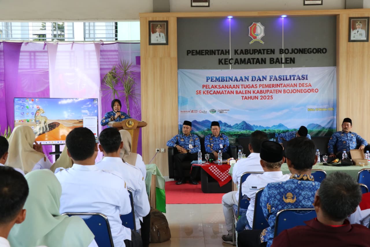 Pemkab Bojonegoro Gelar Pembinaan dan Fasilitasi BKKD, Dorong Percepatan Pembangunan Desa