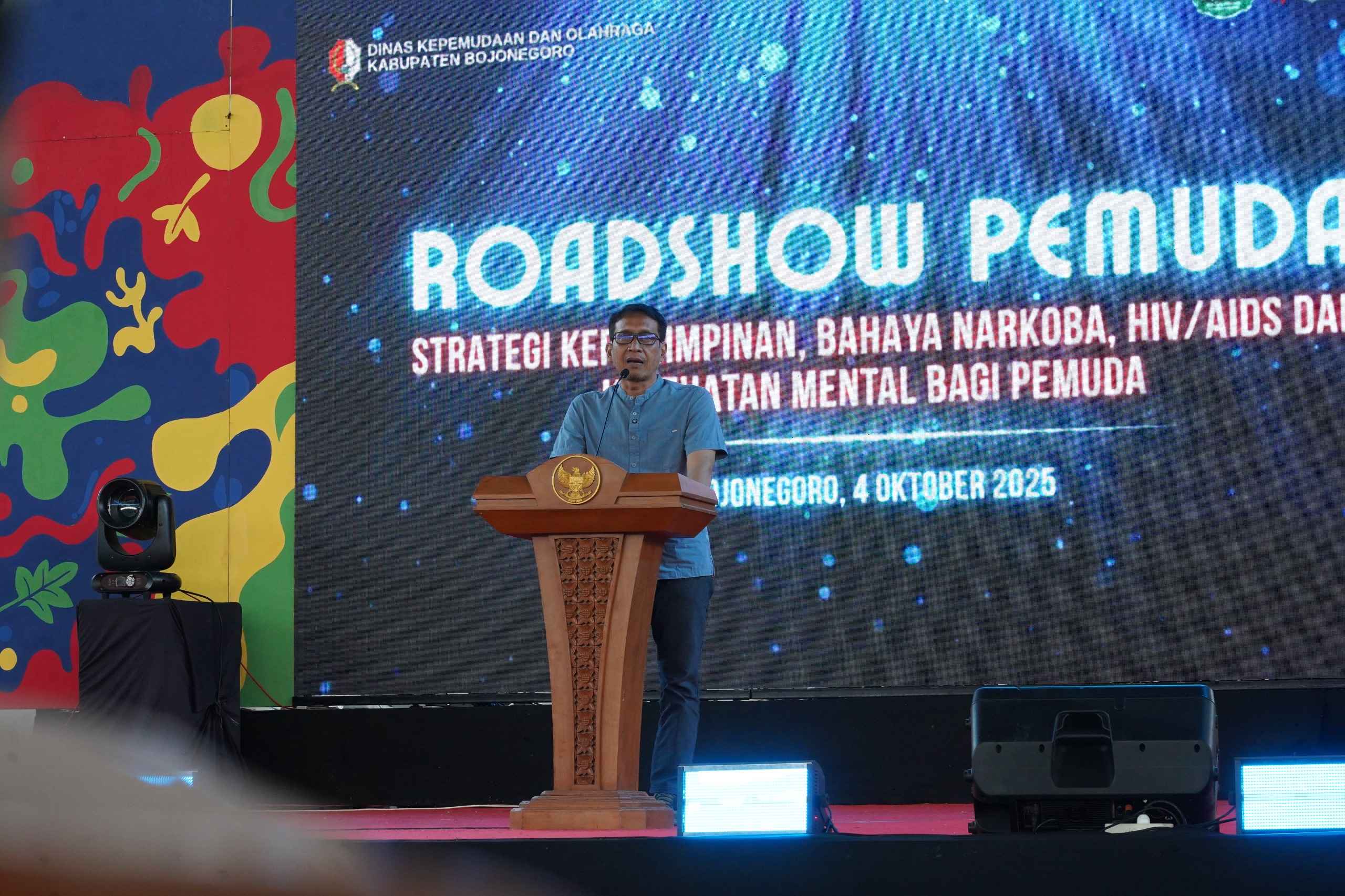 Roadshow Bojonegoro Youth Arena : Bupati Setyo Wahono Dorong Talenta Muda Berbakat Dan Berprestasi