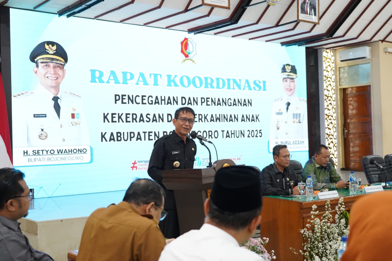 Pemkab Bojonegoro Teguhkan Komitmen Bersama Cegah Kekerasan dan Perkawinan Anak