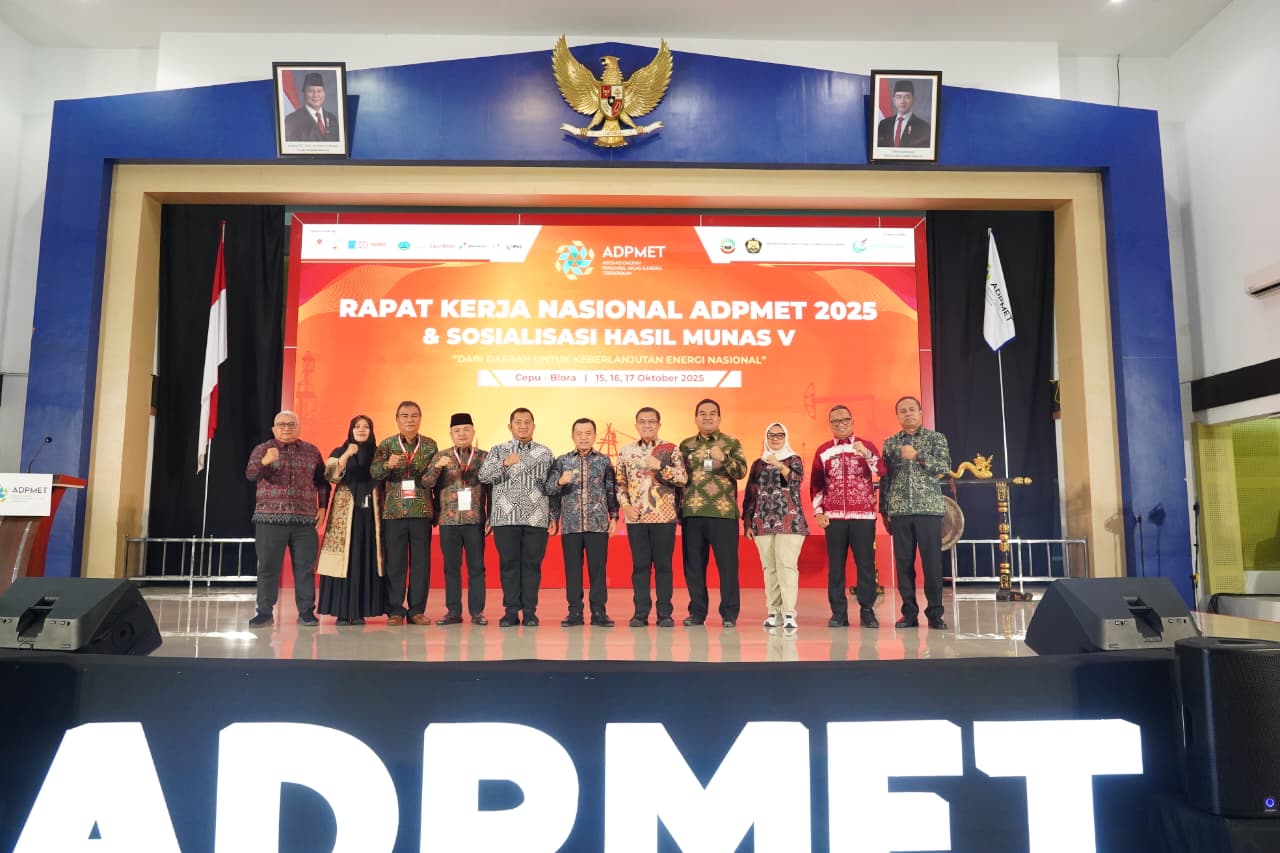Hadir Di Rakernas ADPMET 2025, Bupati Bojonegoro Dorong Daerah Penghasil Migas dan Energi Terbarukan Perkuat Kemandirian Energi Nasional