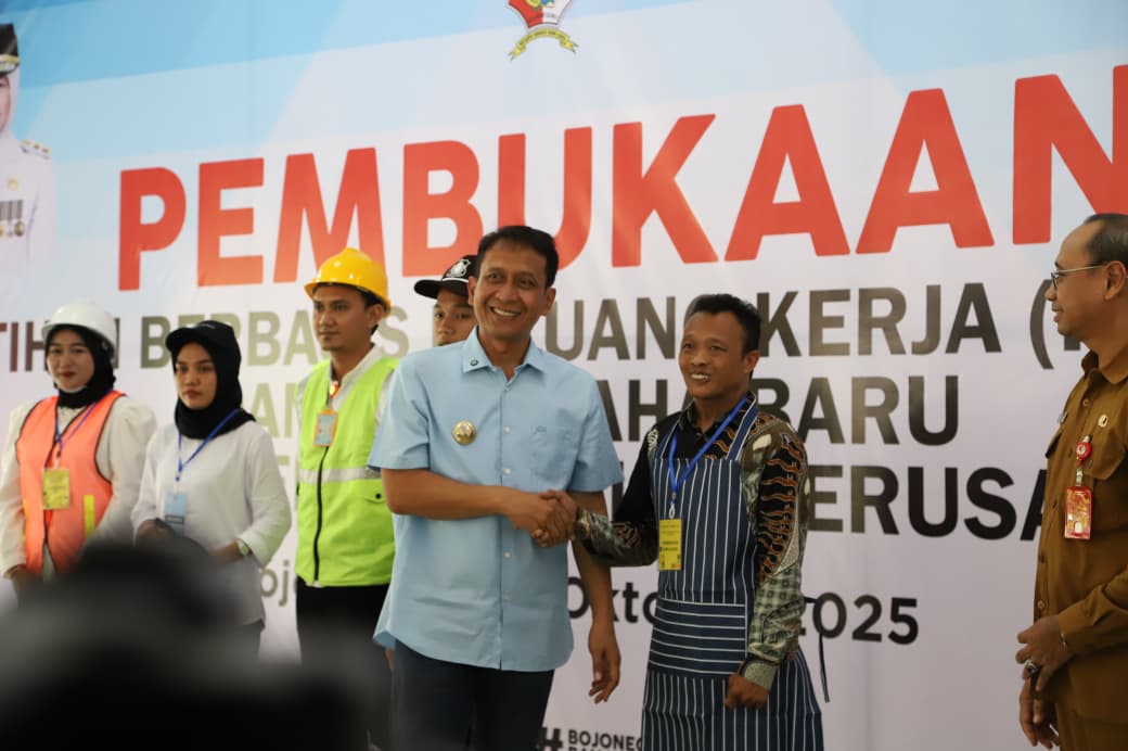 Dorong Kemandirian Ekonomi, Bupati Bojonegoro Buka Pelatihan Berbasis Peluang Kerja dan Wirausaha Baru