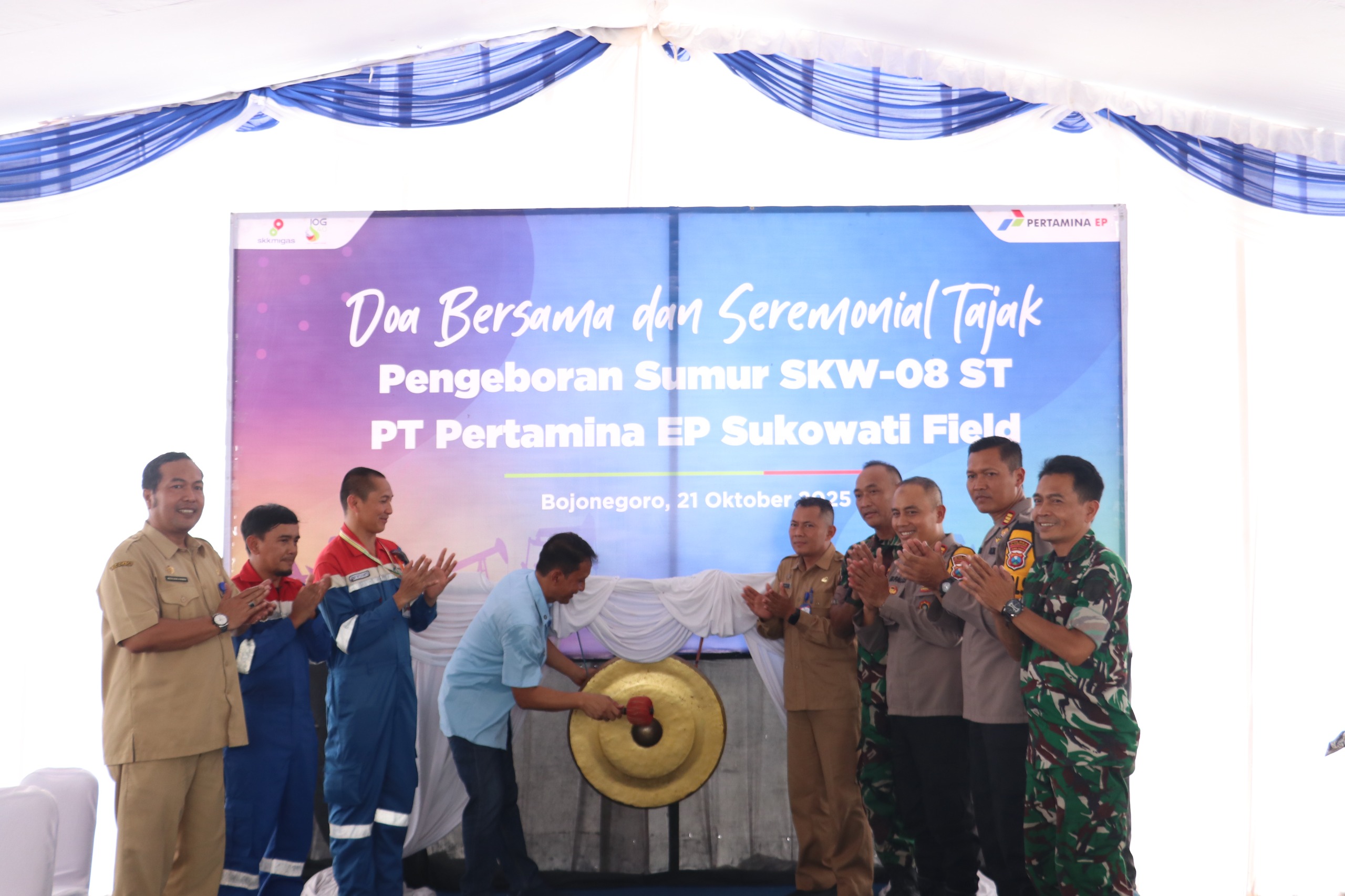 Drilling Sumur SKW-08 Sukowati, Bupati Tekankan Keselamatan dan Kesejahteraan Masyarakat Ring 1