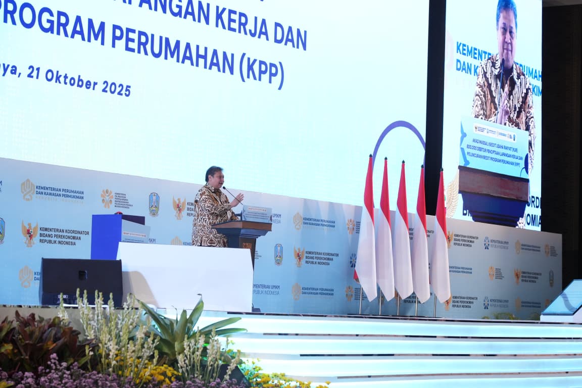 Wakil Bupati Bojonegoro Hadiri Akad Massal KUR 800.000 Debitur Penciptaan Lapangan Kerja dan Peluncuran Kredit Program Perumahan oleh Menko Perekonomian