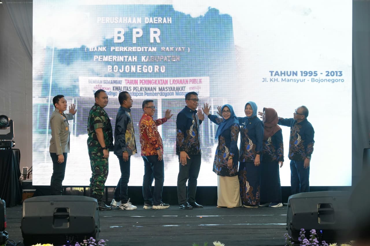 Bupati Bojonegoro Resmikan Gedung Baru PT BPR Bojonegoro, Dorong Inovasi dan Penguatan Ekonomi Kerakyatan