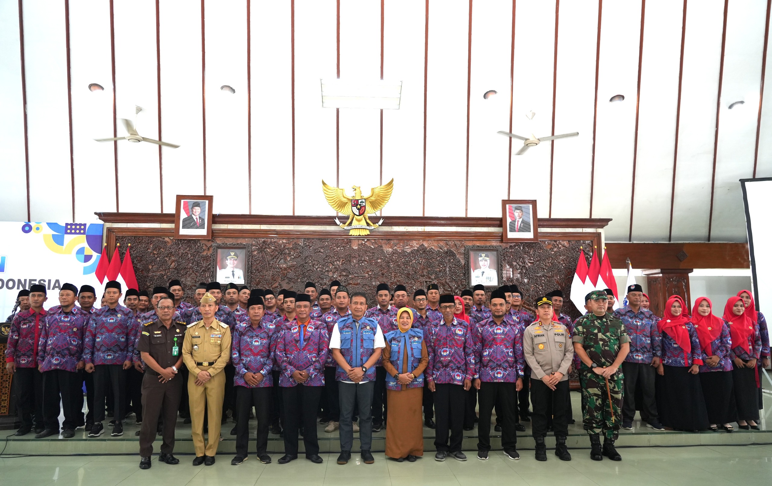 Pengukuhan PPDI Bojonegoro Periode 2025–2030: Bupati Tekankan Sinergi dan Profesionalisme Perangkat Desa