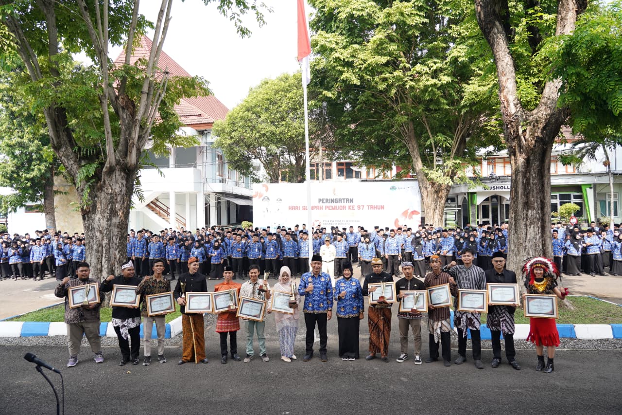 Pemkab Bojonegoro Gelar Upacara HSP Ke-97, Setyo Wahono Ajak Pemuda Berani Bergerak