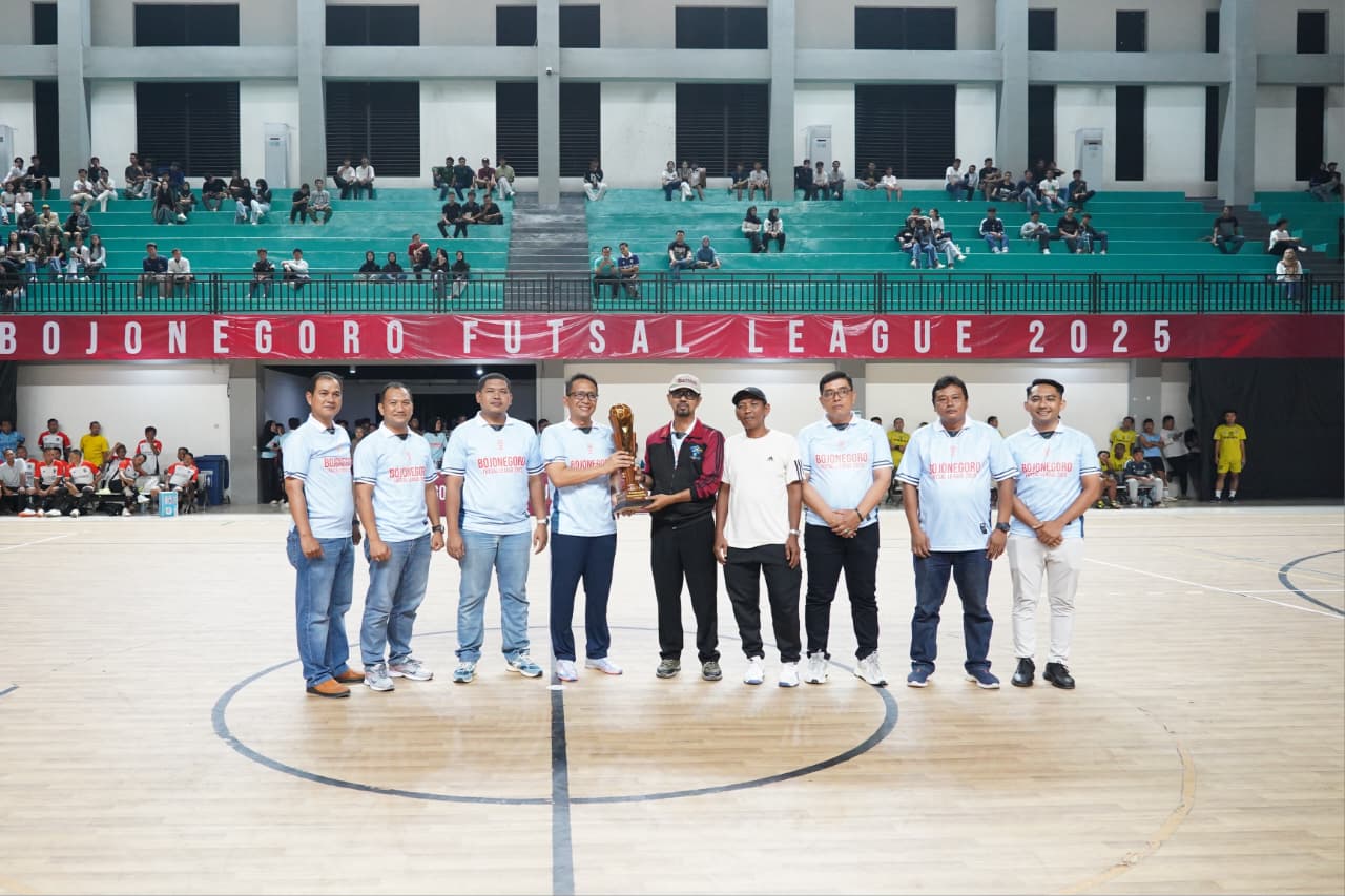 Lewat Bojonegoro Futsal League 2025, Bupati Setyo Wahono Dorong Semangat Kompetisi Sehat Sejak Dini