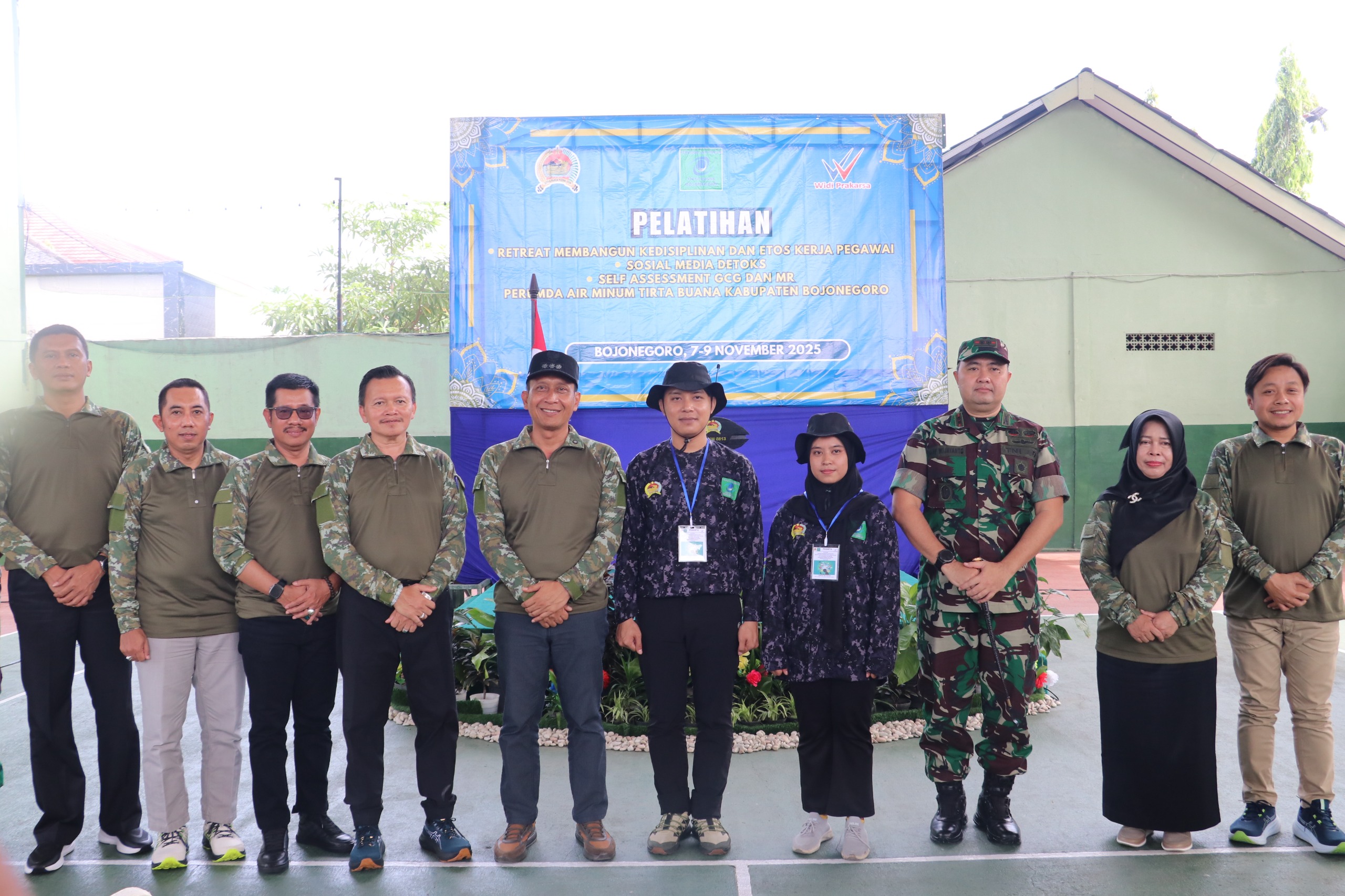 Bupati Setyo Wahono Buka Retret Pegawai PDAM, Perkuat Disiplin, Kekompakan, dan Pelayanan