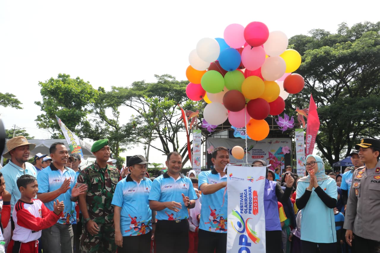 Bupati Setyo Wahono Sambut Meriah Festival Olahraga Pendidikan 2025 di Bojonegoro