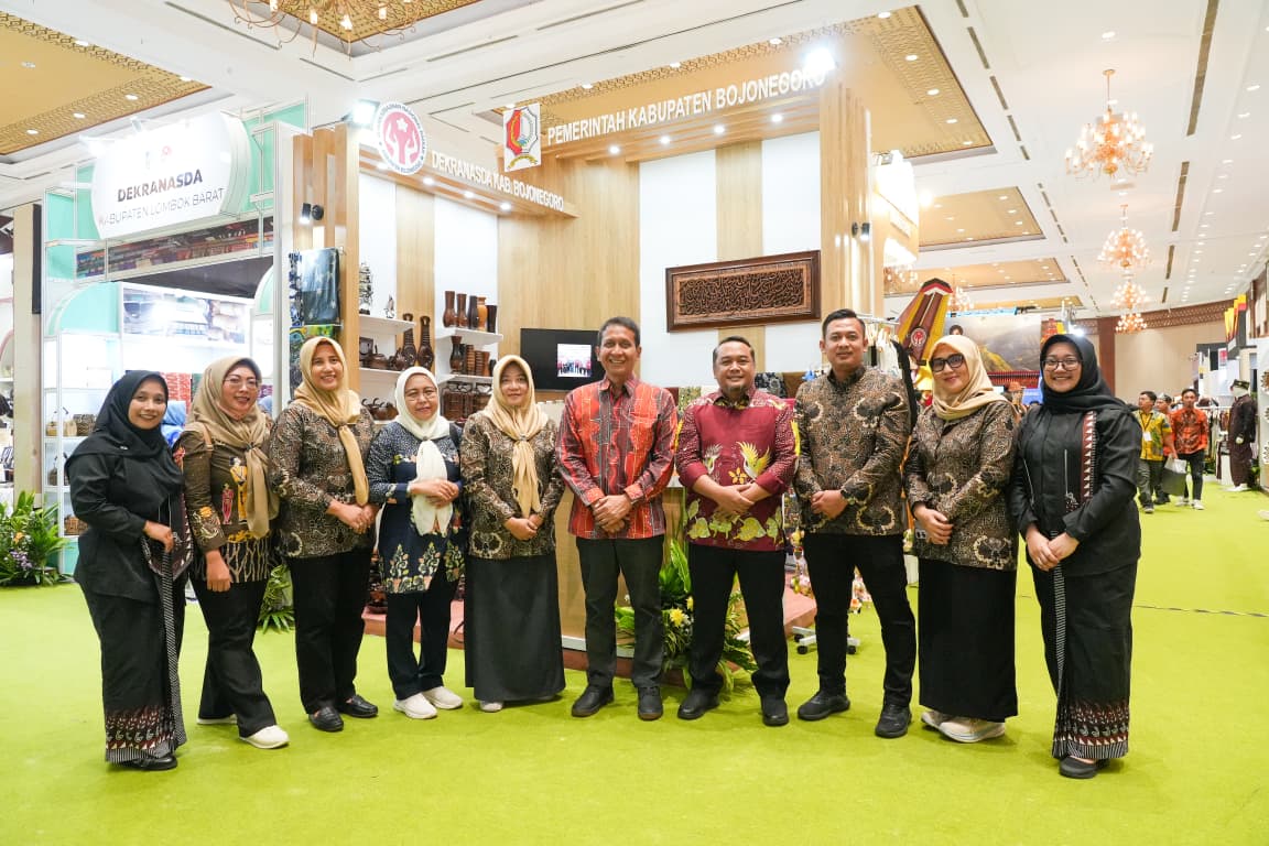 Kabupaten Bojonegoro Tampil di INACRAFT 2026, Angkat Peran Perempuan UMKM Lewat Karya Unggulan Daerah
