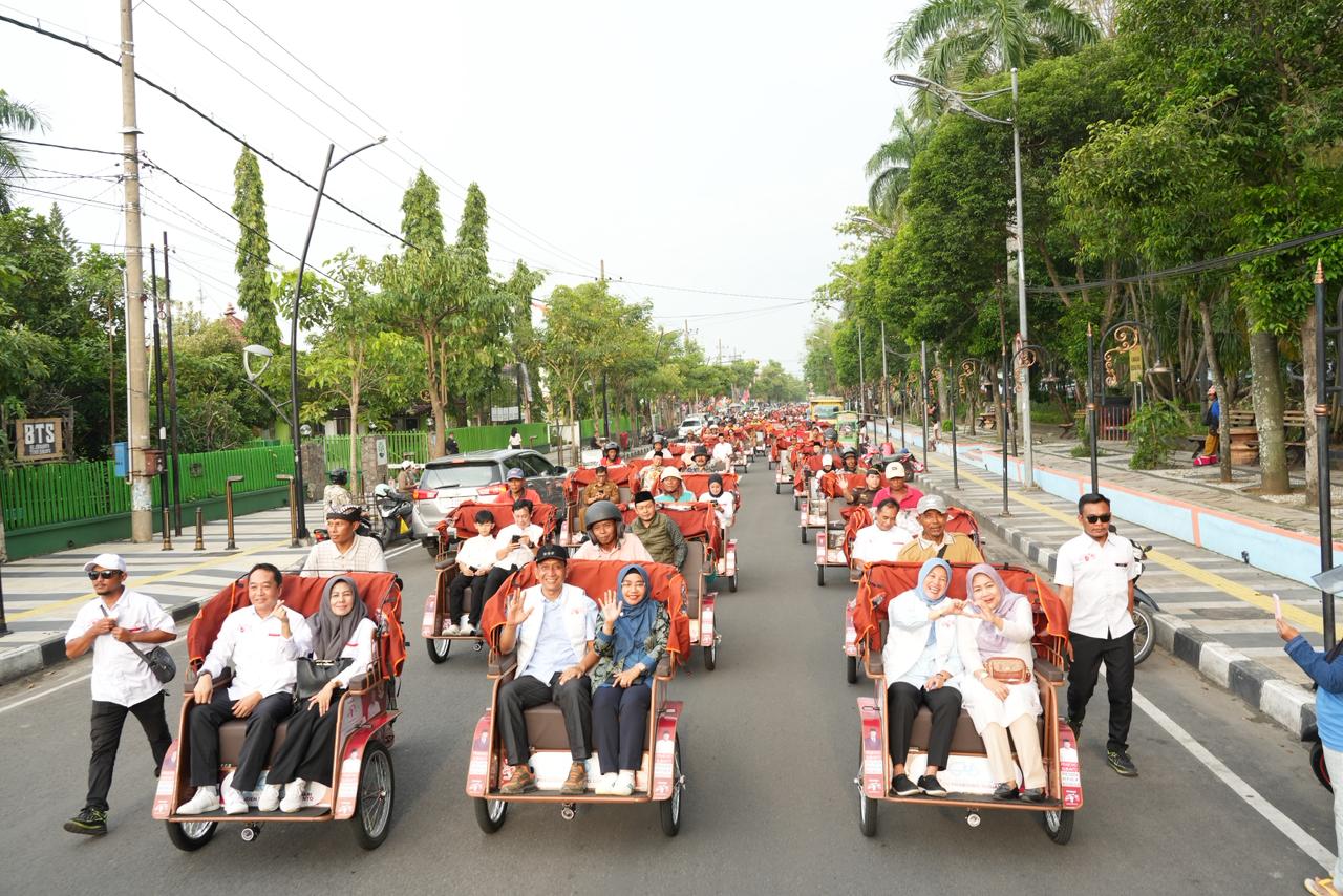 Becak Listrik Presiden Prabowo, Harapan Baru  Penarik Becak Lansia Bojonegoro