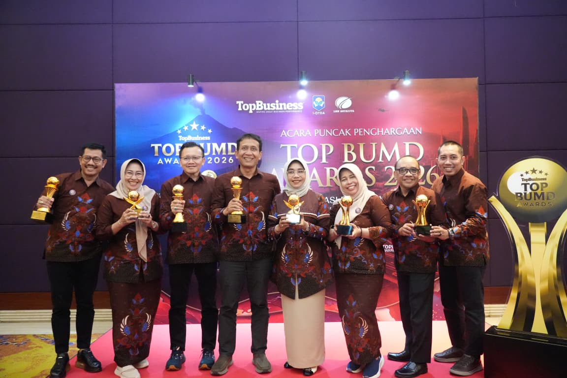 BUMD Bojonegoro Raih Dua Penghargaan TOP BUMD 2026, Bupati Dianugerahi Pembina Terbaik