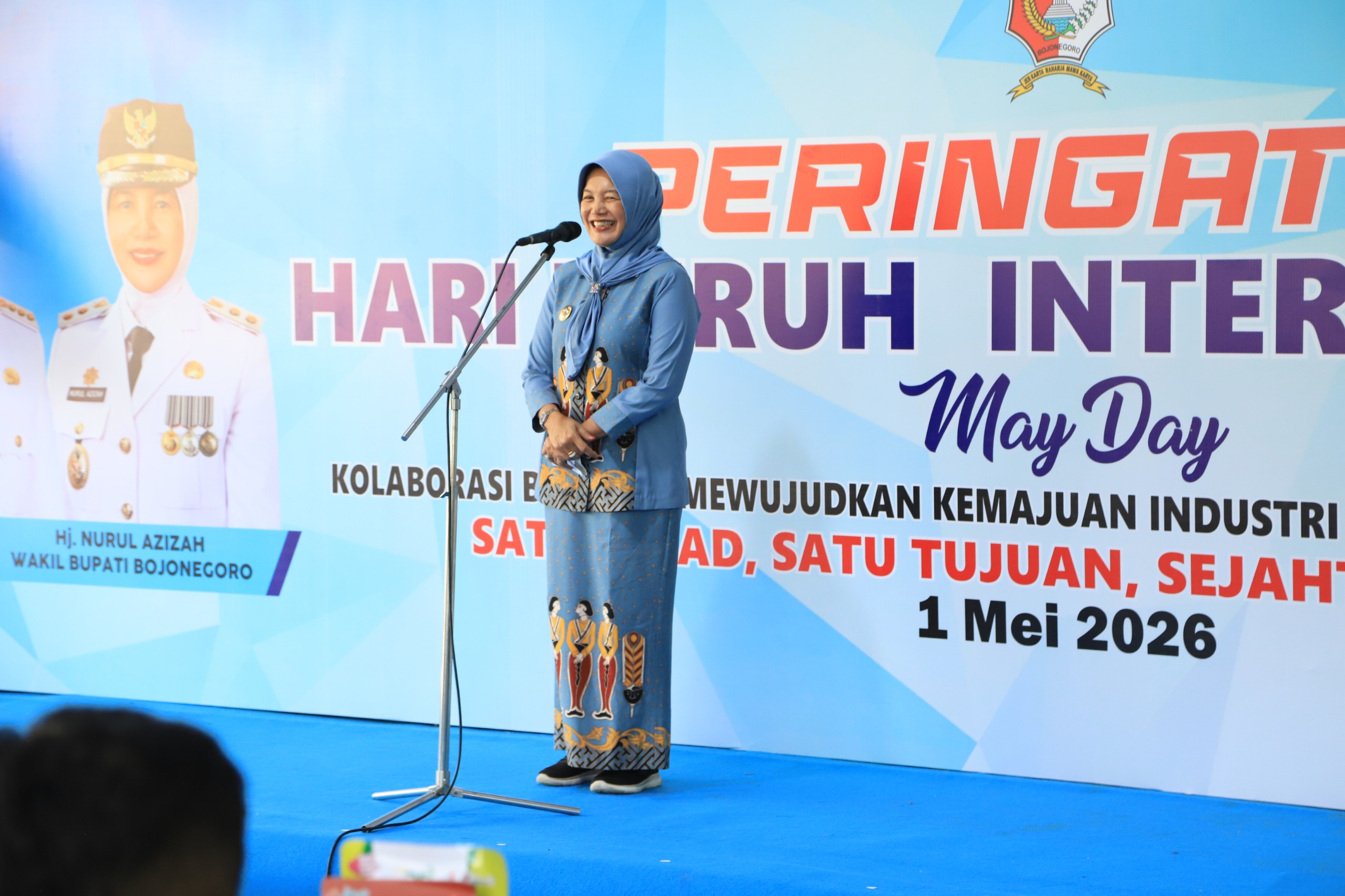 Satu Tekad Satu Tujuan: May Day Bojonegoro Momentum Kolaborasi Majukan Industri dan Sejahterakan Pekerja