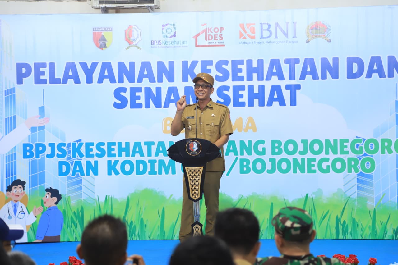 Pemkab Bojonegoro Luncurkan Desa Sehat JKN dan Operasional KDKMP di Desa Pesen