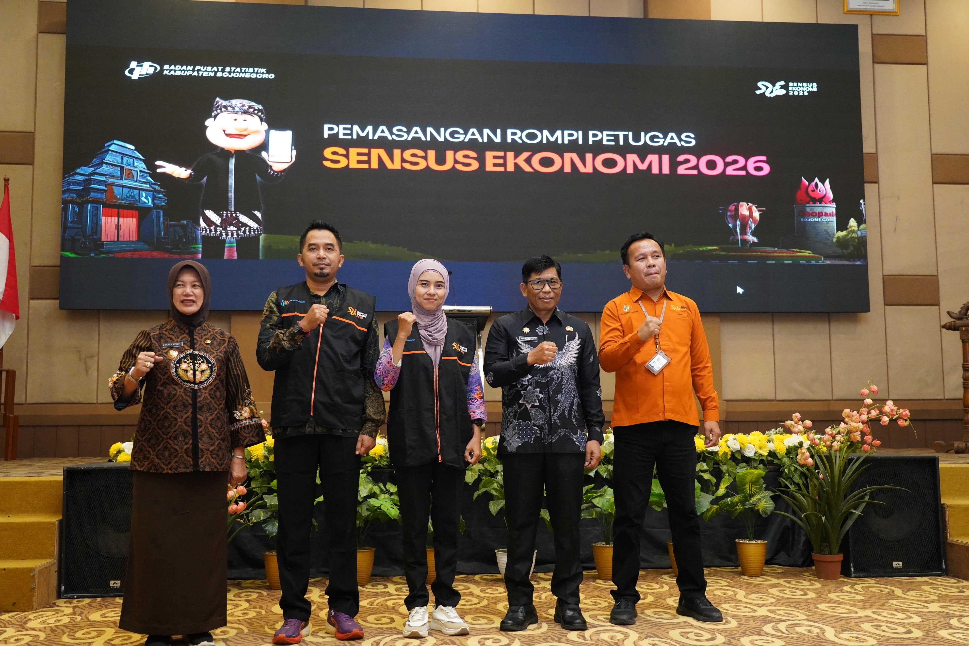 Buka Pelatihan Sensus Ekonomi 2026, Wakil Bupati Bojonegoro Tekankan Sinergi Demi Akurasi Data Pembangunan