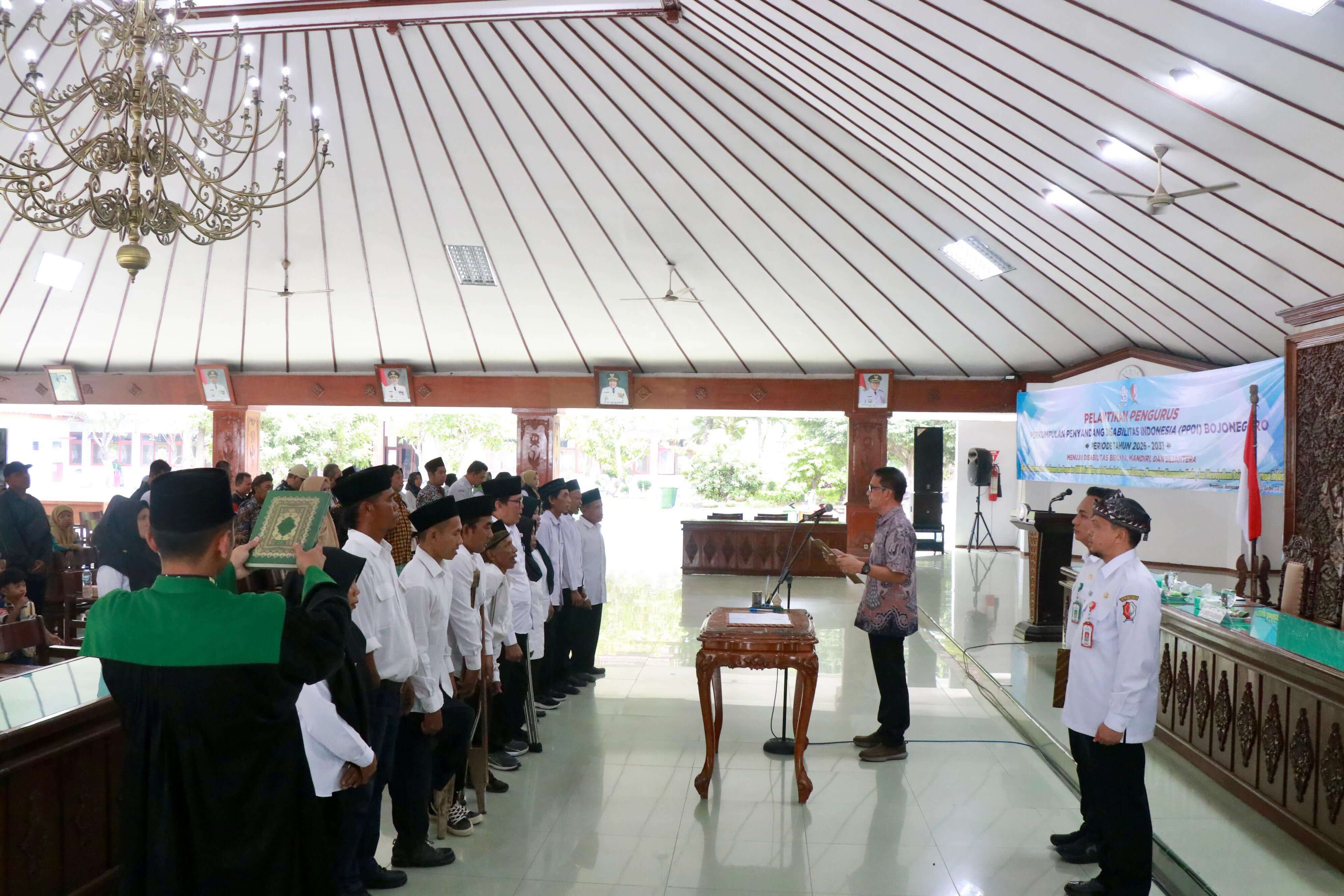 Bupati Setyo Wahono Lantik Pengurus PPDI Bojonegoro 2026-2031, Perkuat Komitmen Wujudkan Disabilitas Berdaya, Mandiri dan Sejahtera