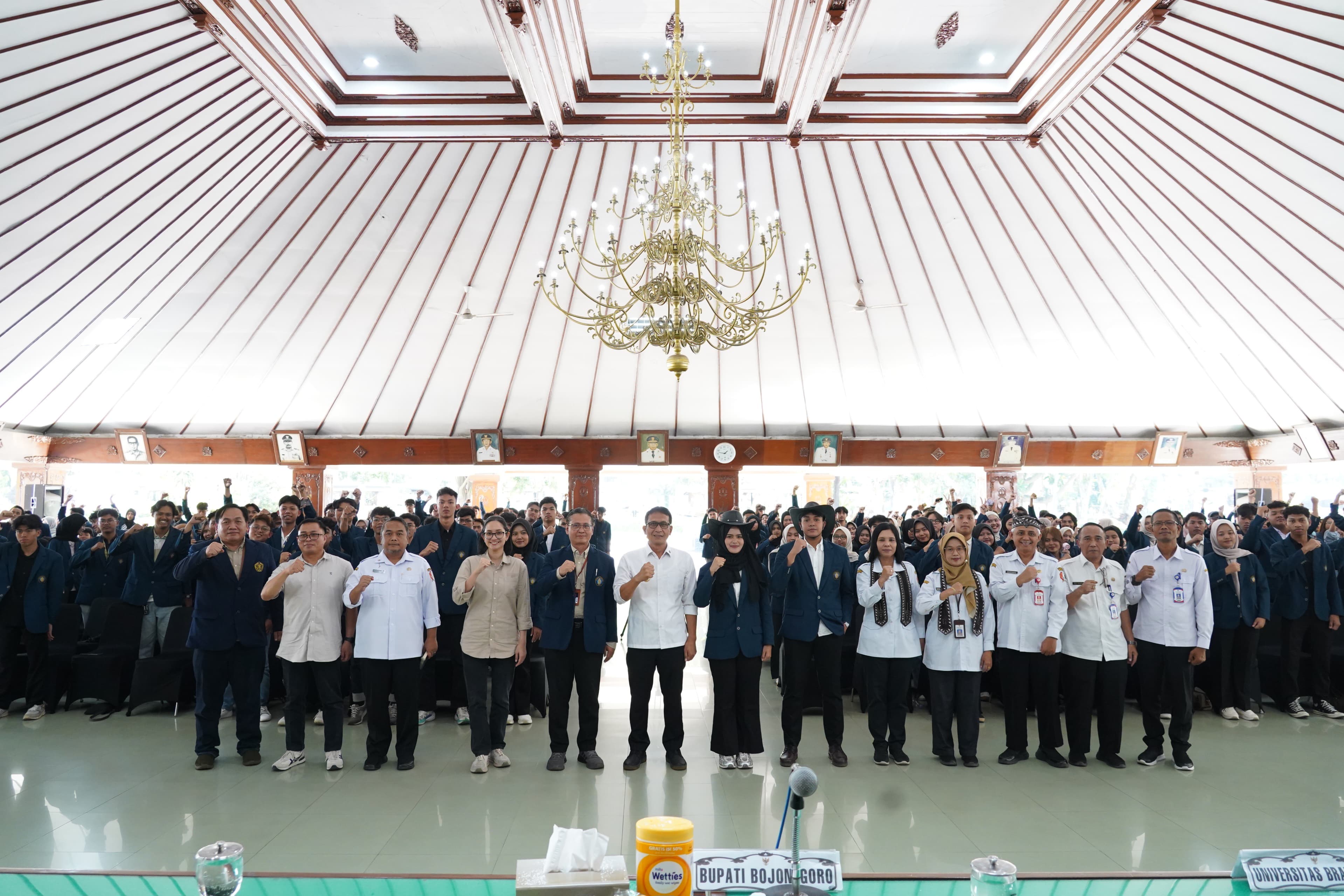 Terima 487 Mahasiswa KKN Universitas Brawijaya, Bupati Bojonegoro Tekankan Dampak Inovasi Peternakan
