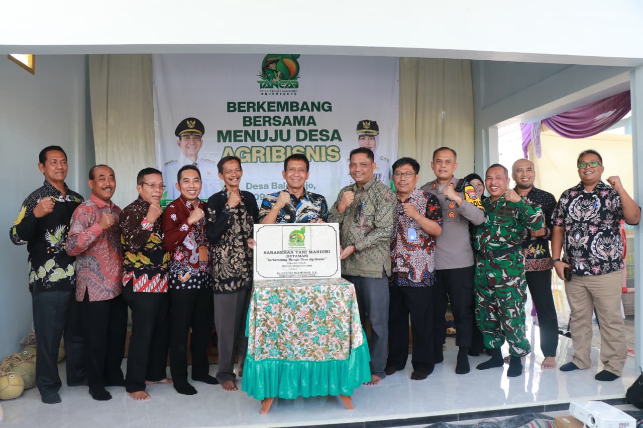 Bupati Setyo Wahono Ajak Petani Milenial Bojonegoro Berani Berinovasi Menuju Desa Agribisnis