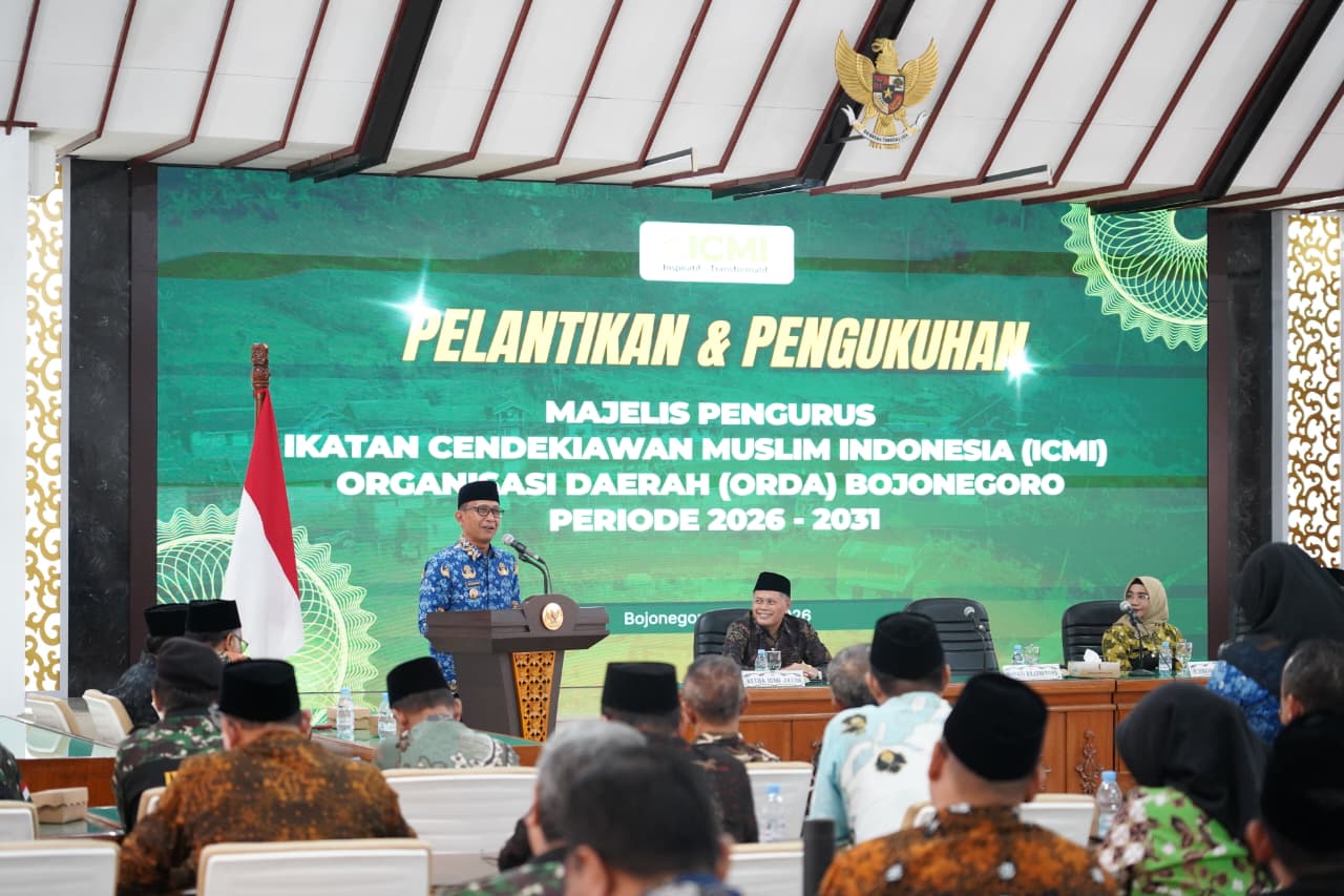 Bupati Setyo Wahono Ajak ICMI Bojonegoro Bersinergi Lewat Forum 'Sinau Bareng' Berbasis Riset
