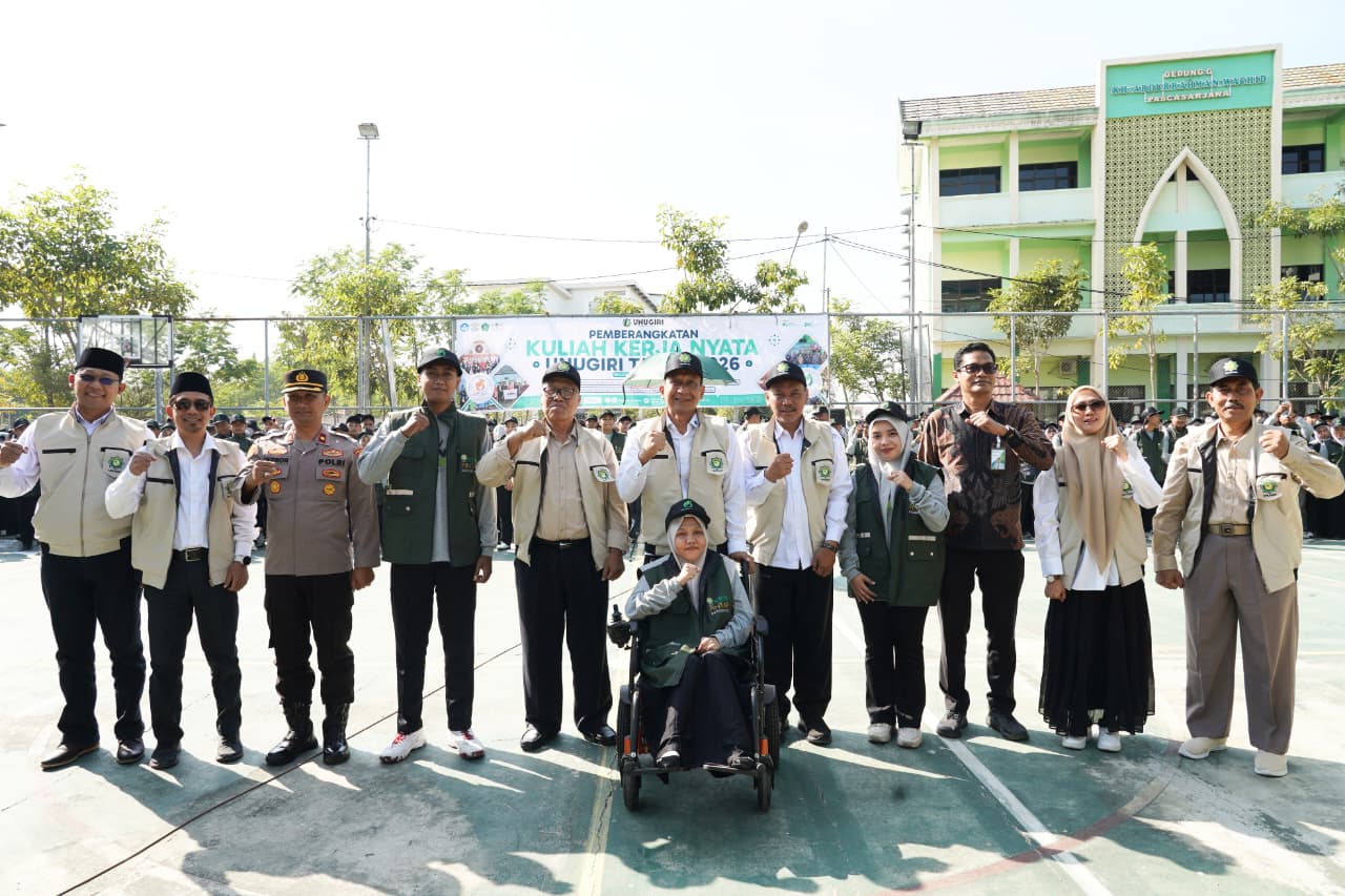 Lepas Mahasiswa KKN Unugiri, Bupati berpesan Terapkan Ilmunya di Masyarakat bedah destinasi dan potensi Desa