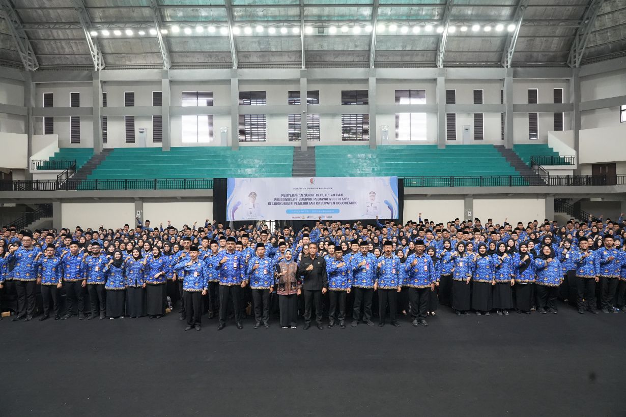 571 CPNS Resmi Menjadi PNS, Setyo Wahono: Jadilah Aparatur yang Berintegritas, Adaptif, dan Mengutamakan Pelayanan