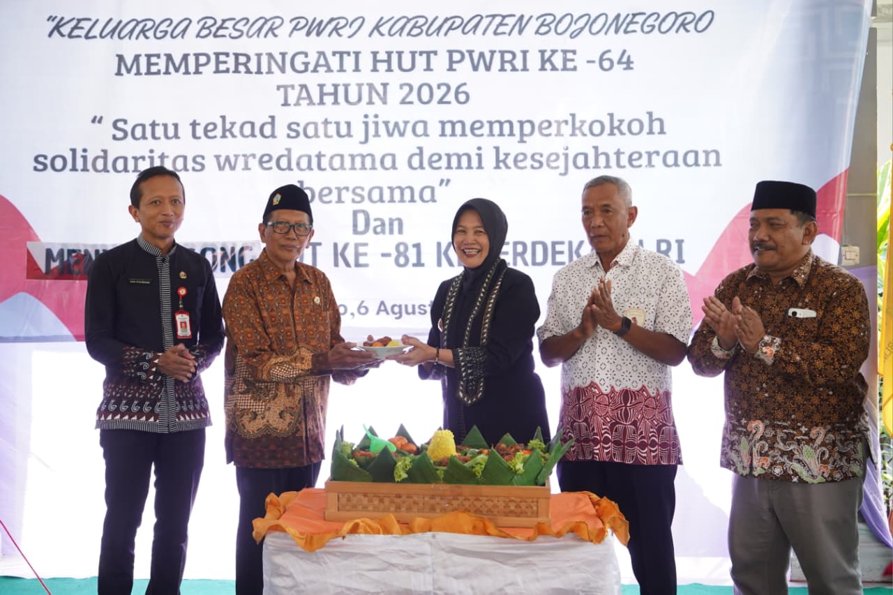 PWRI Genap 64 Tahun, Pemkab Bojonegoro Siapkan Gedung Baru sebagai Wujud Dukungan