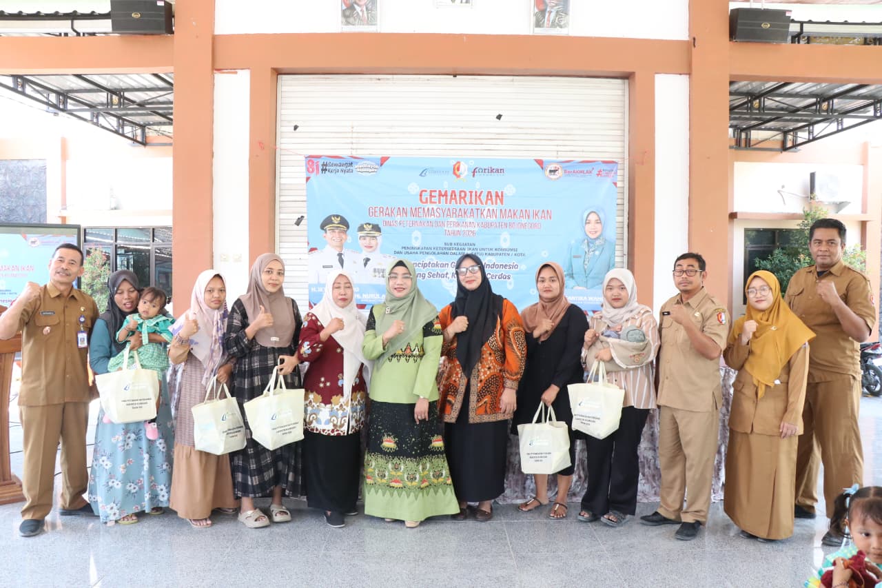Mendorong Konsumsi Ikan Sejak Masa Kehamilan hingga Pertumbuhan Anak, Ketua TP PKK dan Forikan Tegaskan Komitmen Penurunan Stunting
