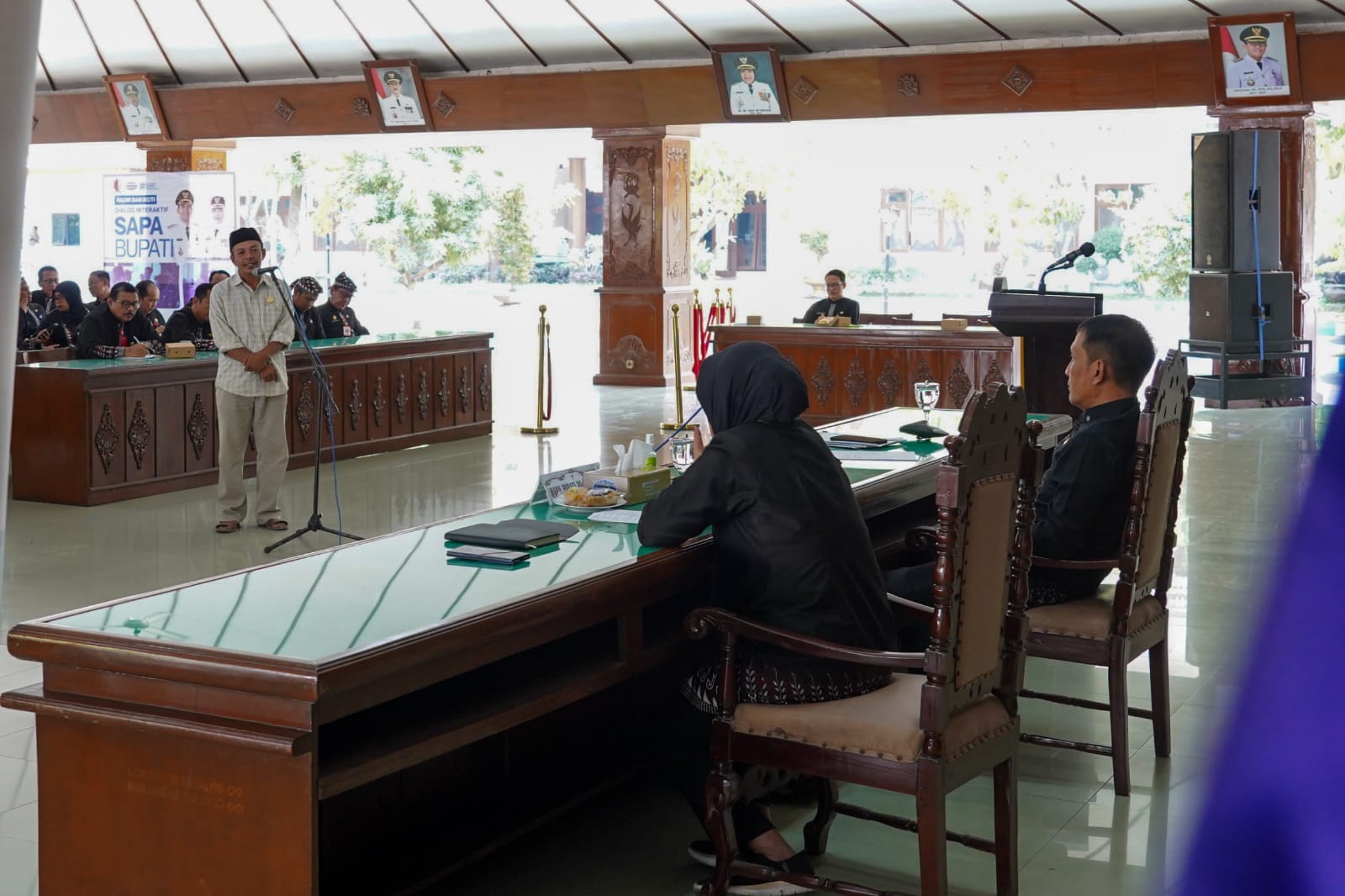 Lewat Sapa Bupati, Bupati Bojonegoro Pastikan Pembangunan Infrastruktur Sejalan dengan Kemandirian Ekonomi Warga