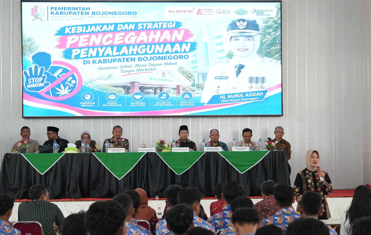 Perkuat P4GN, Wabup Nurul Azizah Tekankan Pentingnya Menata Masa Depan Sejak Sekolah