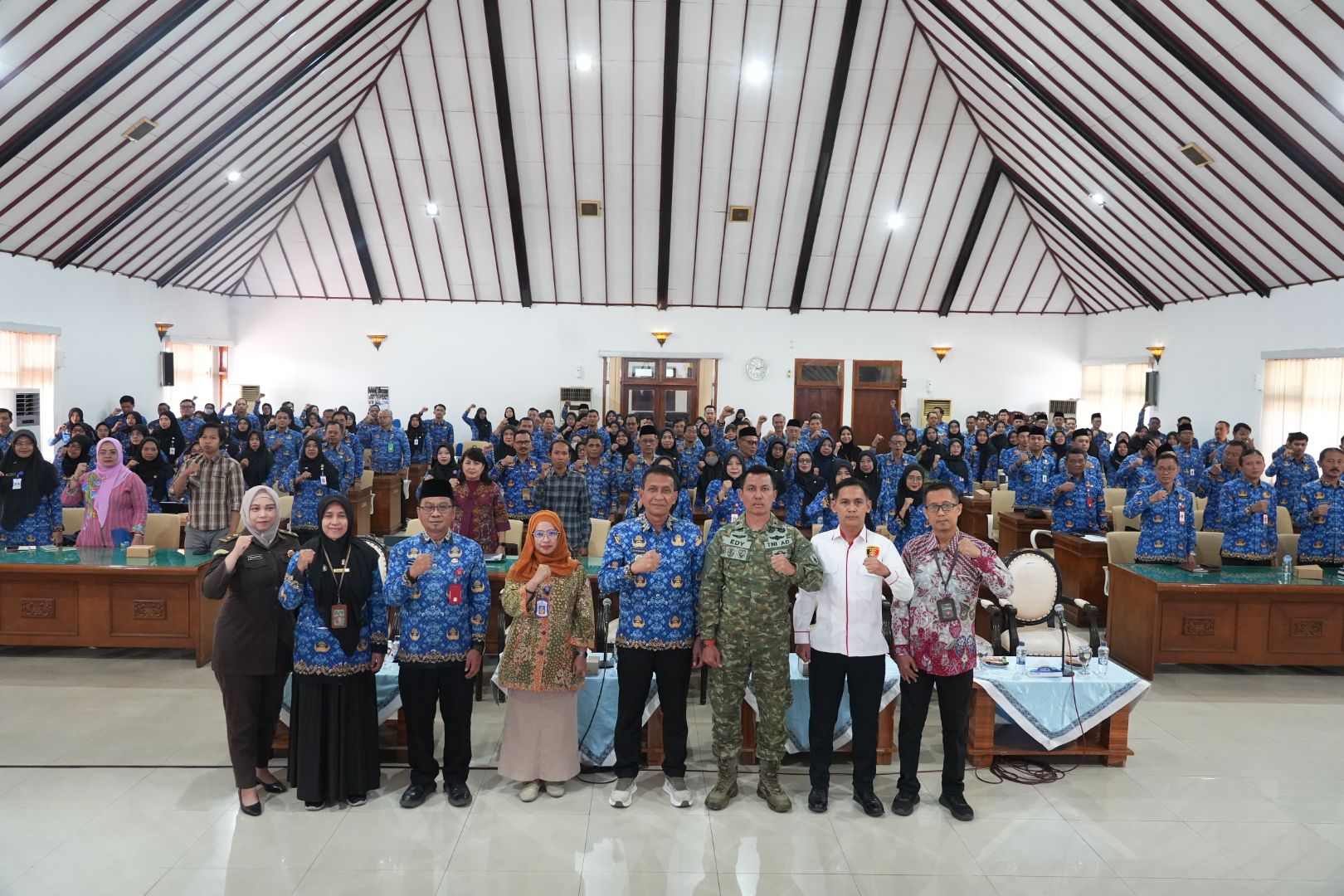 Bupati Setyo Wahono Tegaskan Komitmen Kesetaraan Gender Melalui Peresmian BERTAPPA dan Bimtek PUG