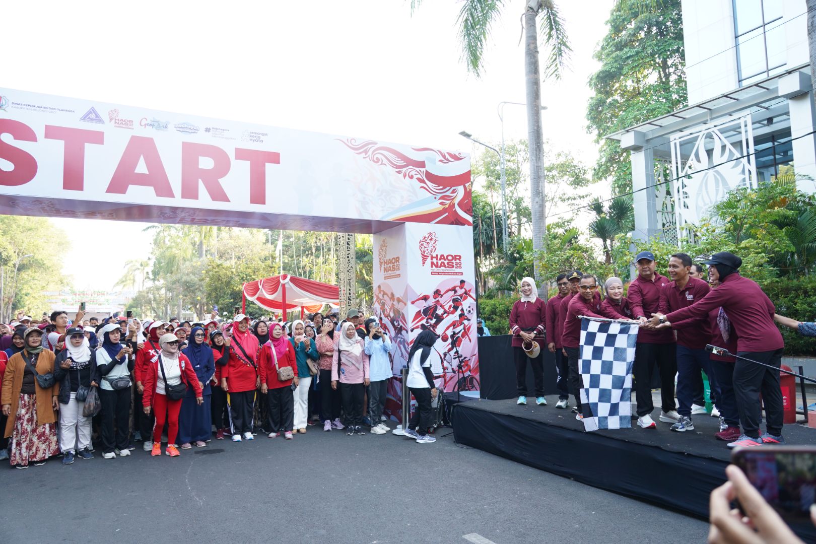 Peringati Haornas ke-43, Bupati Tekankan Masyarakat Biasakan Gaya Hidup Sehat.