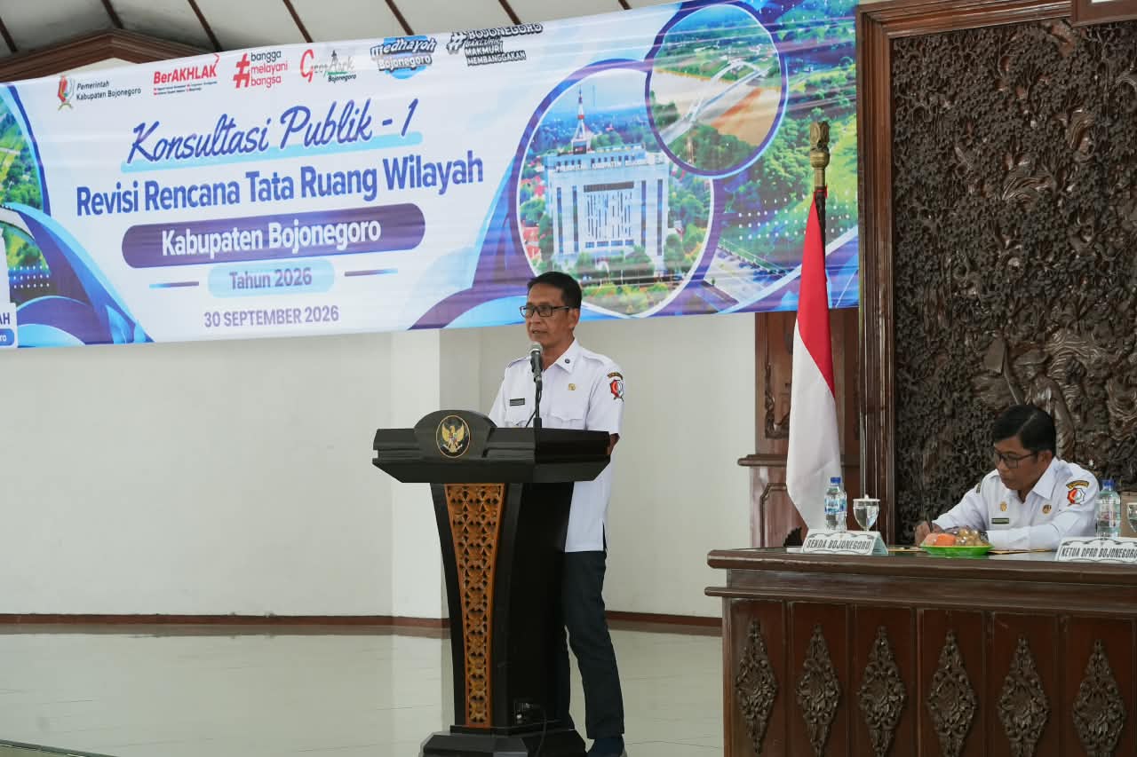 Konsultasi Publik I Revisi RTRW : Jadi Ruang Bersama Menyelaraskan Arah Pembangunan Bojonegoro