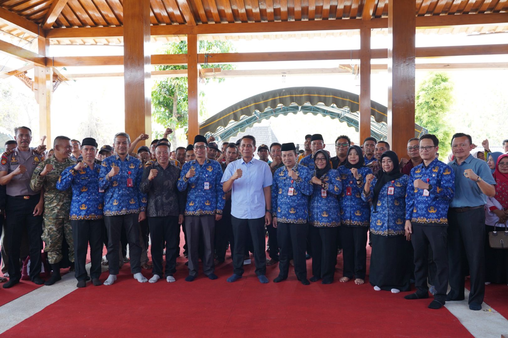 Bupati Medhayoh di Tambakrejo, Pastikan Revitalisasi Infrastruktur hingga Penguatan Kesejahteraan dan Pendidikan