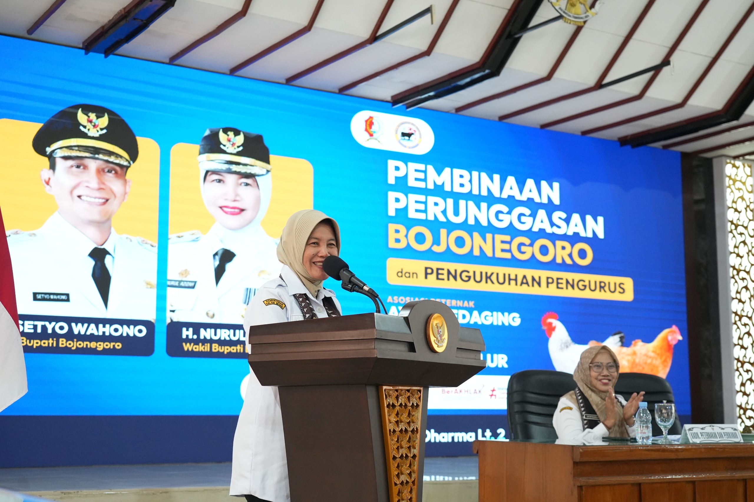 Perkuat Sektor Per-unggas an, Pemkab Bojonegoro Kukuhkan Asosiasi Peternak Ayam Pedaging dan Petelur
