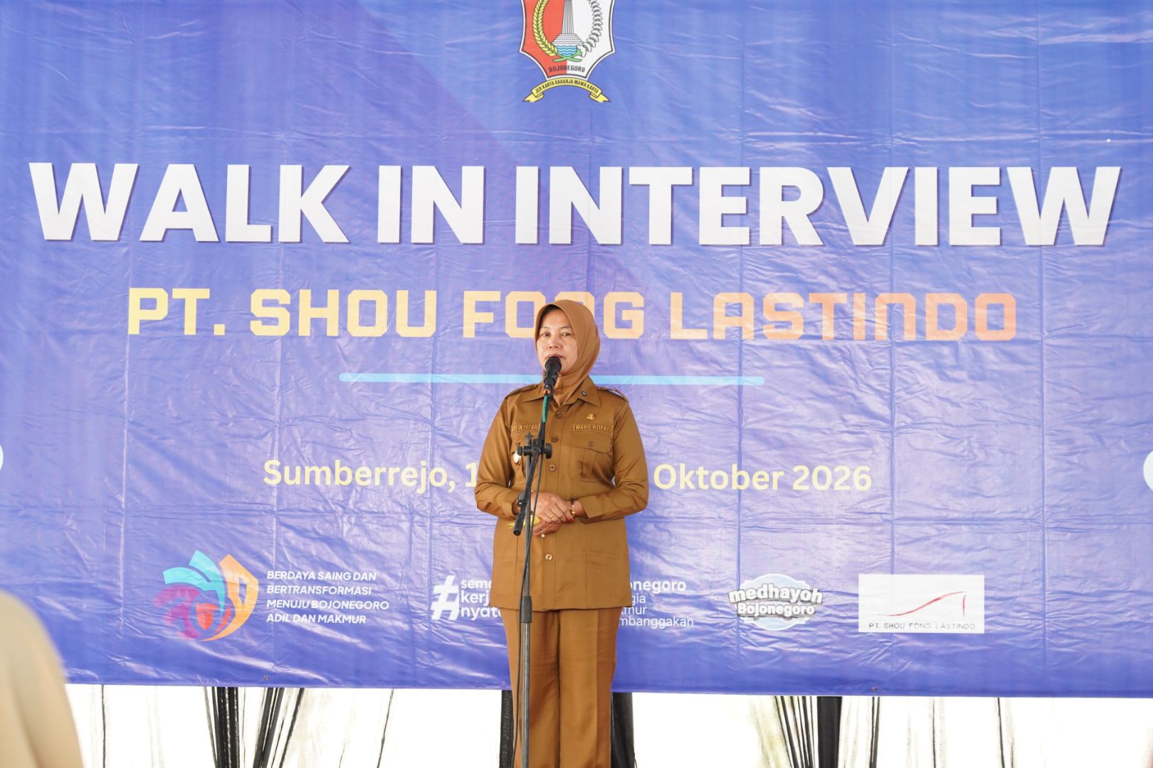 Pemkab Bojonegoro Fasilitasi Rekrutmen 3.000 Tenaga Kerja PT. Shou Fong Lastindo