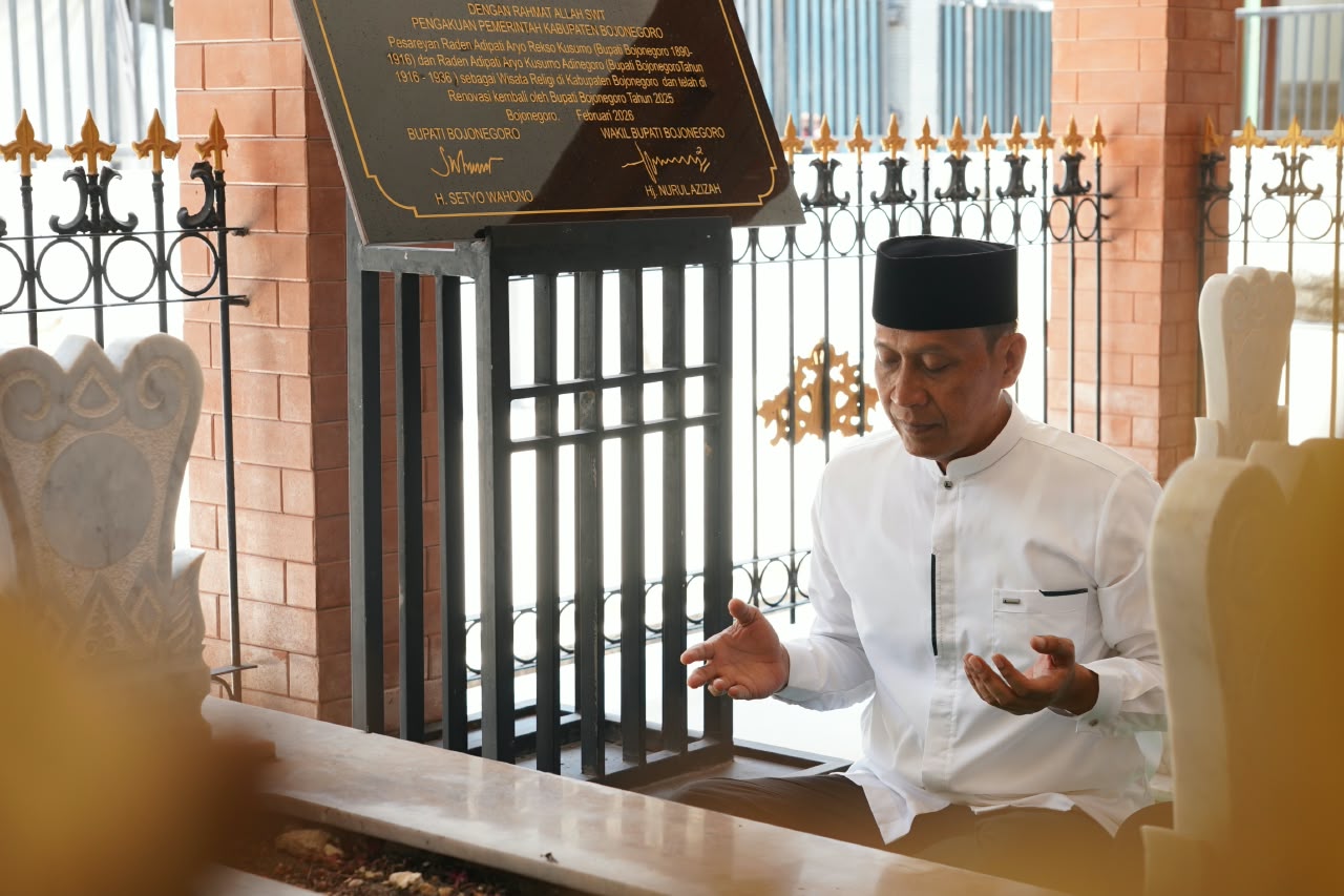 Sambut HJB ke-349, Pemkab Bojonegoro Gelar Ziarah dan Doa Bersama di Makam Leluhur