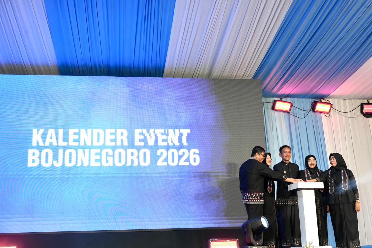Pemkab Bojonegoro Luncurkan Kalender Event 2026 dan Mars Bojonegoro