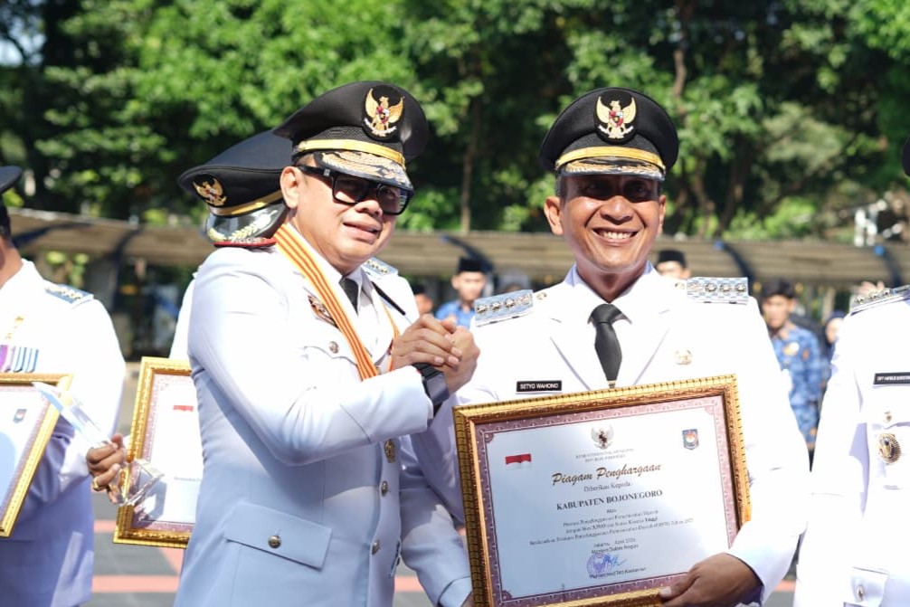 Wujudkan Asta Cita Melalui Otoda, Pemkab Bojonegoro Raih Prestasi Penyelenggaraan Pemerintahan Terbaik 2025