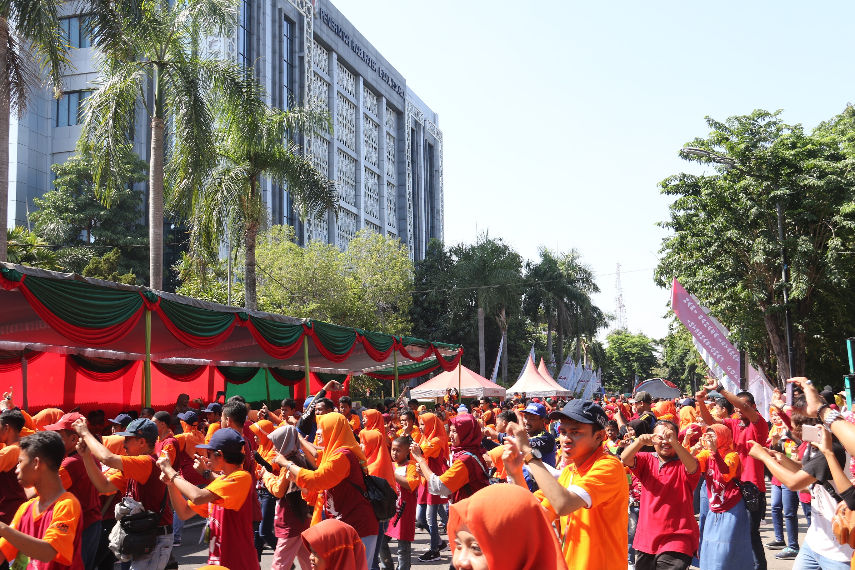 Pemecahan Rekor Muri Flashmob Terbanyak