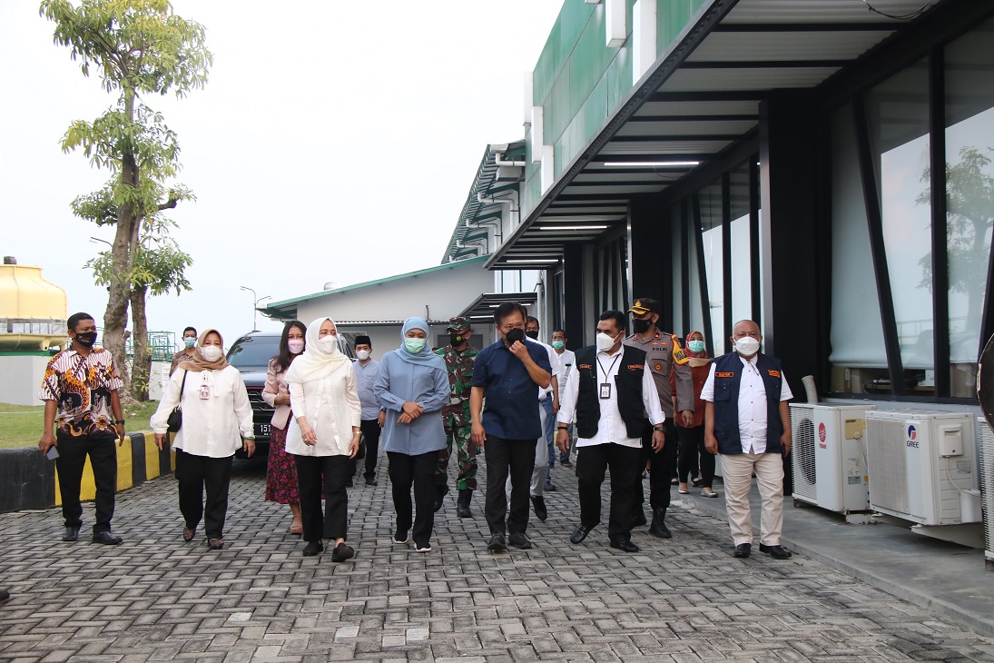 Kunjungan Gubernur Jatim