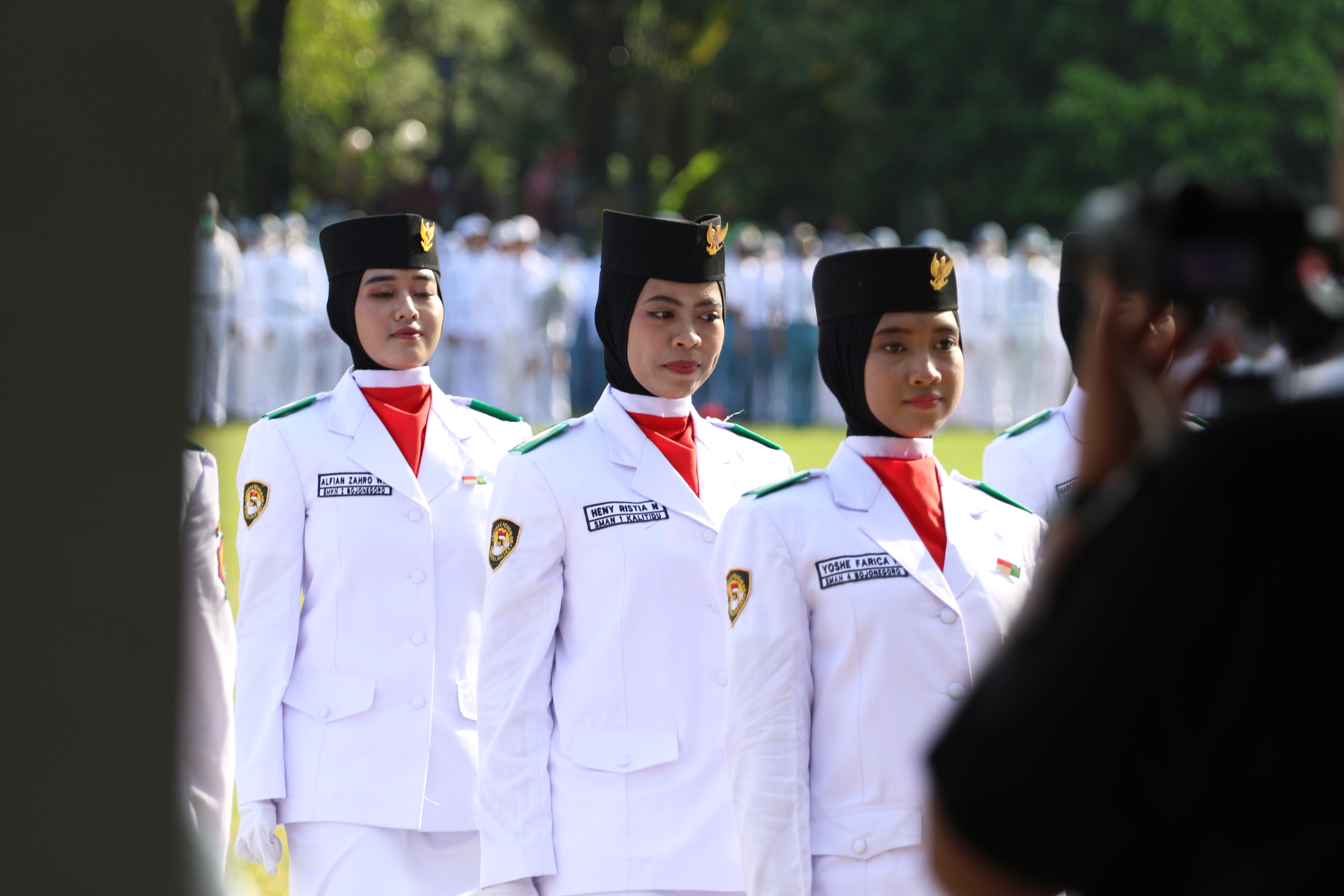 Pengibaran Sang Merah Putih, Peringatan HUT RI-77