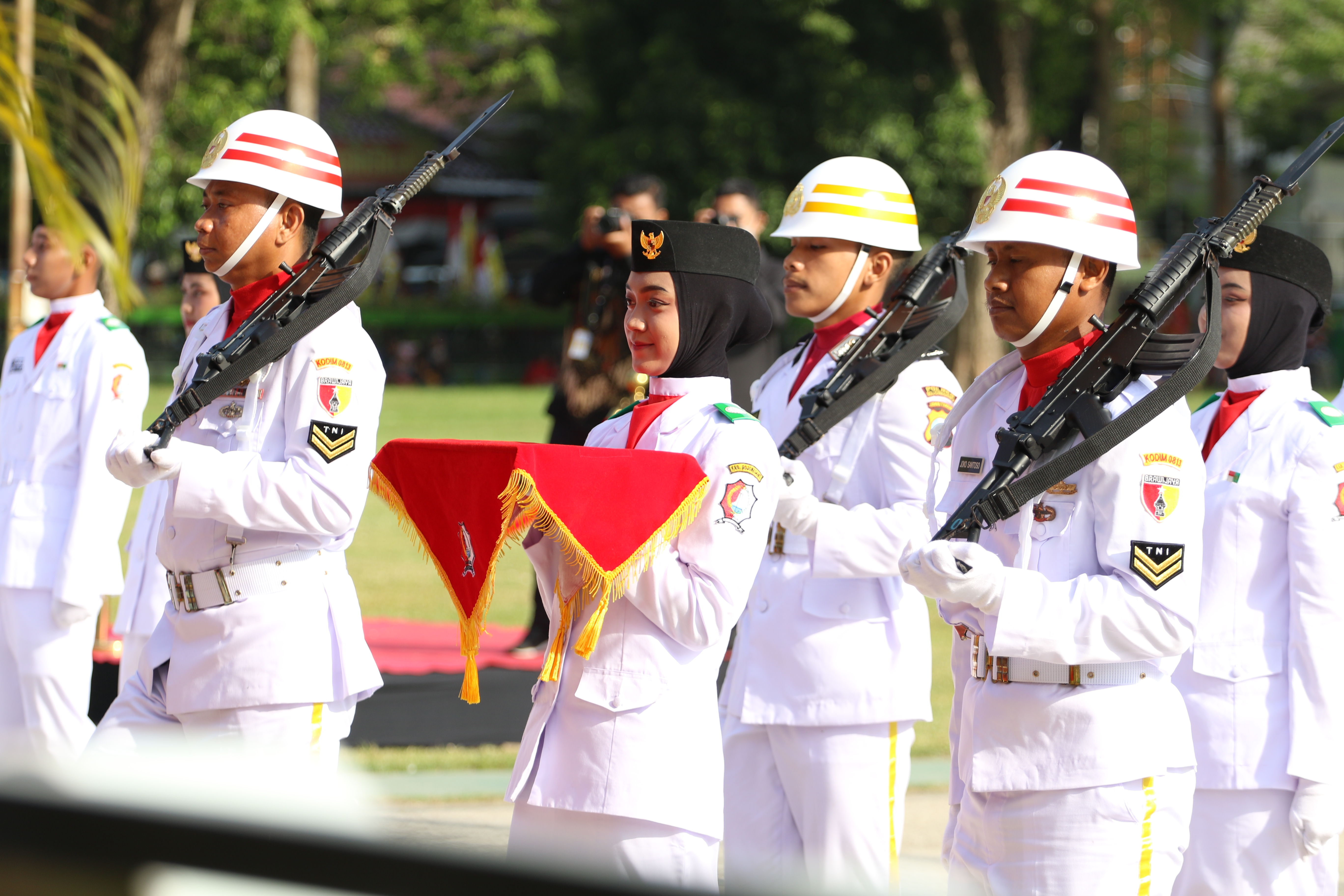 Pengibaran Sang Merah Putih, Peringatan HUT RI-77