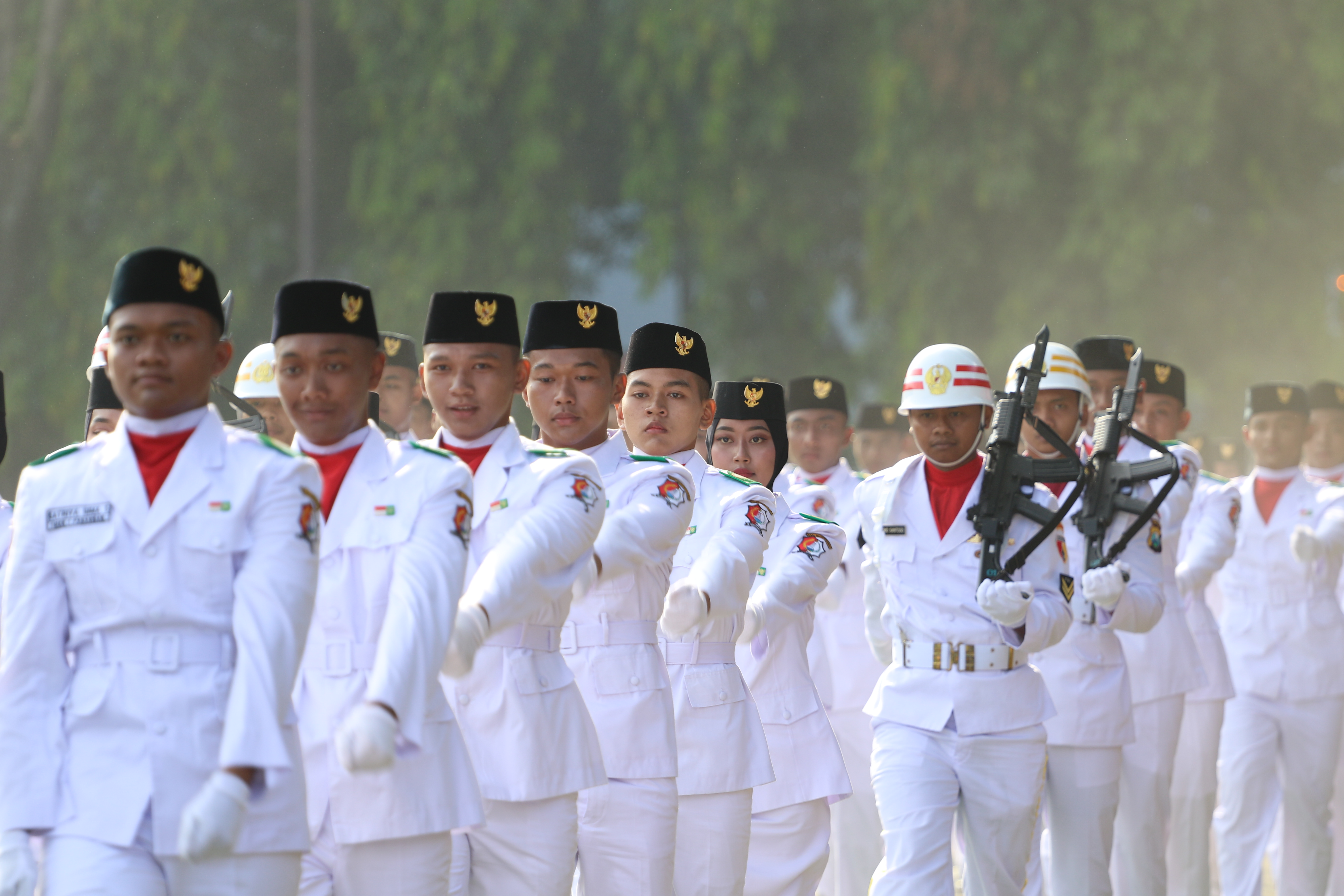 Pengibaran Sang Merah Putih, Peringatan HUT RI-77