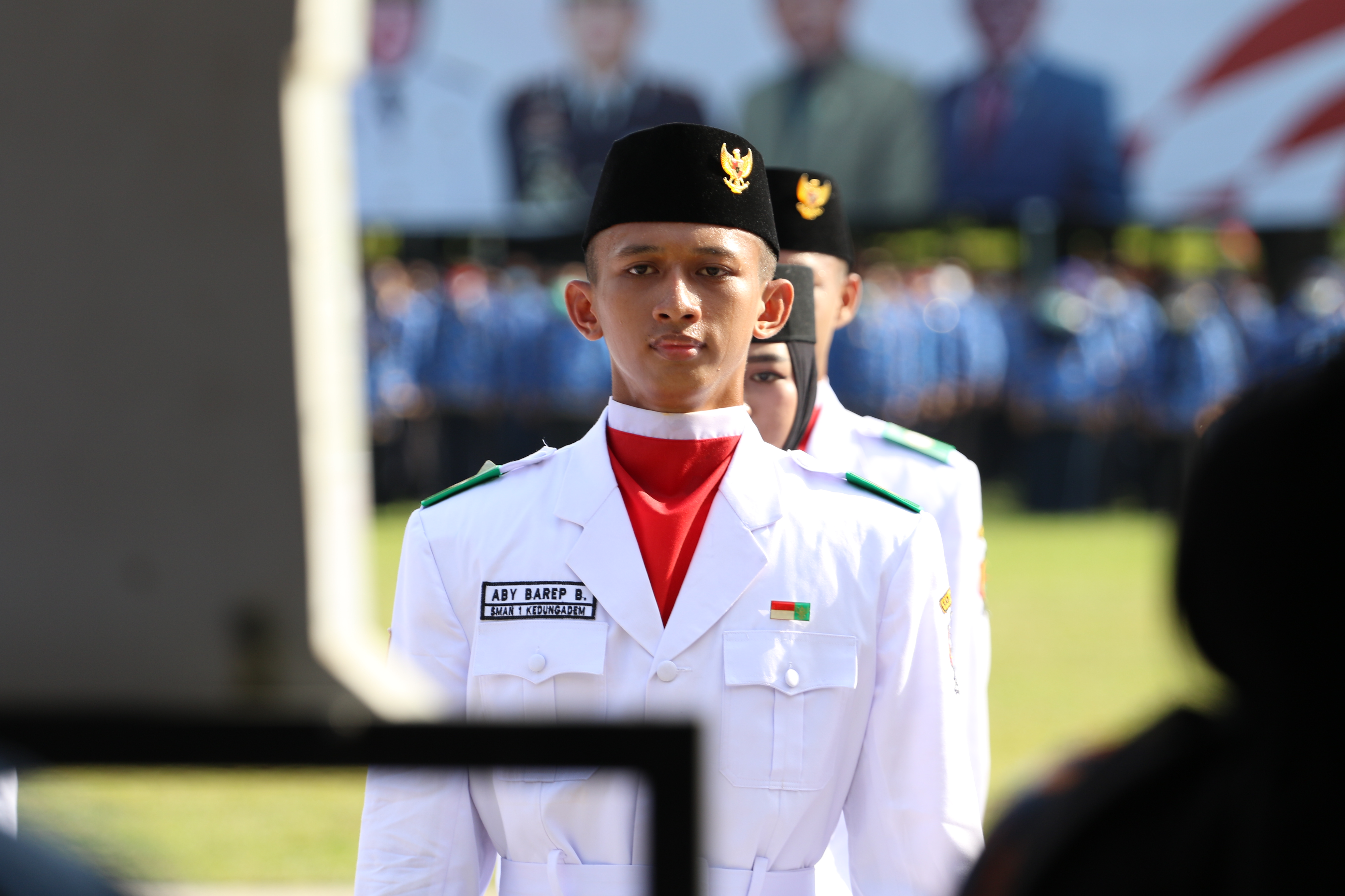 Pengibaran Sang Merah Putih, Peringatan HUT RI-77