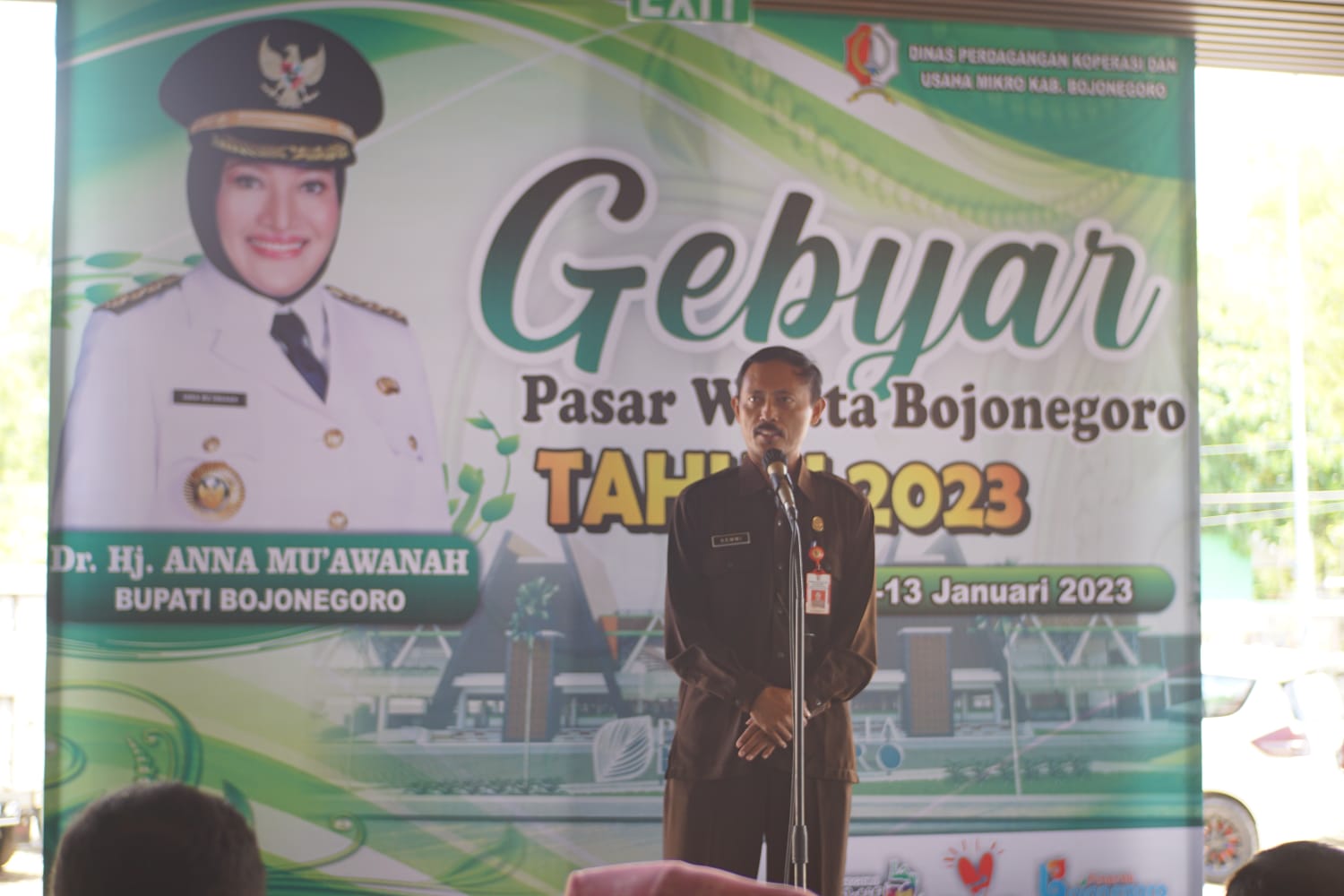 Peresmian Pasar Kota