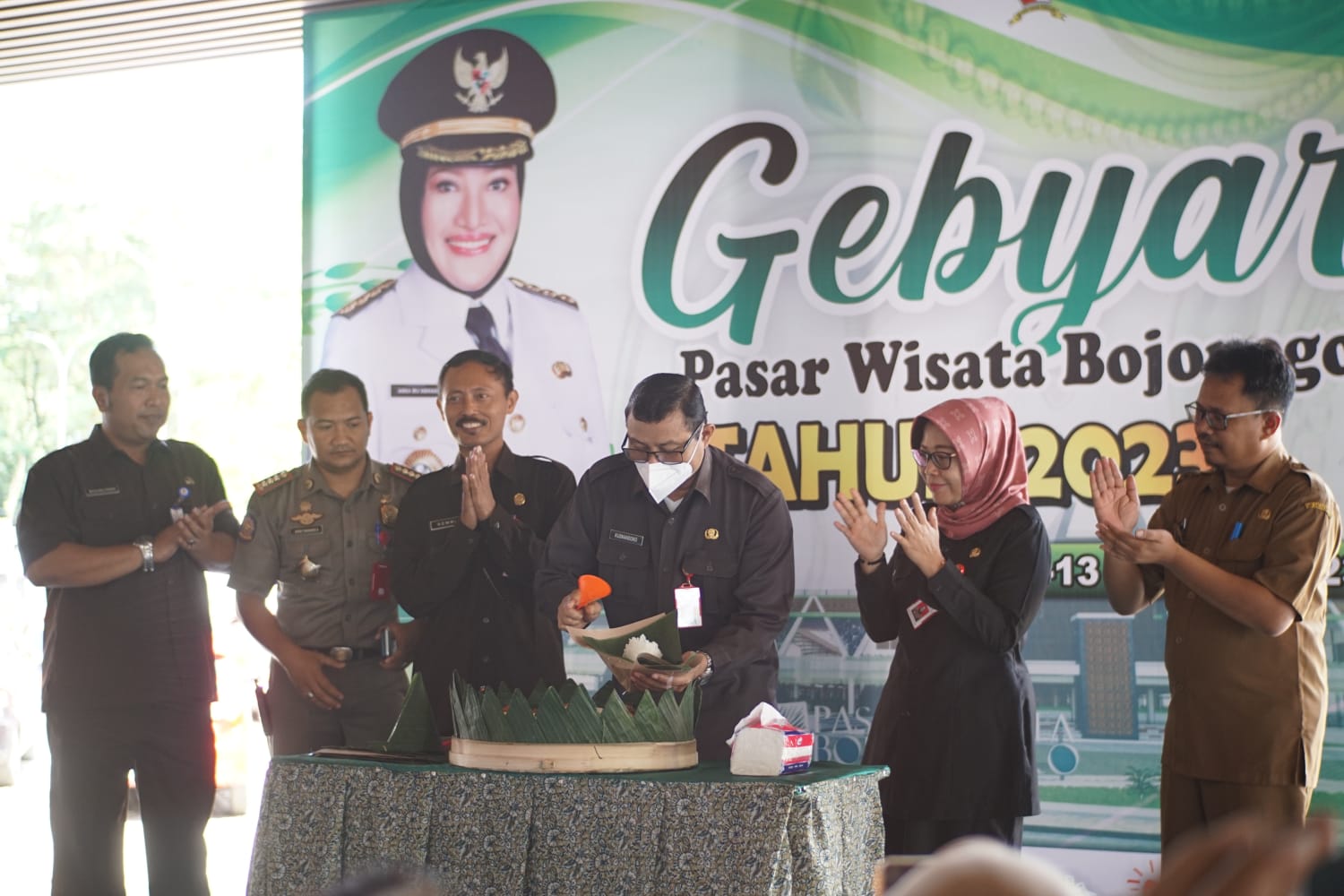 Peresmian Pasar Kota